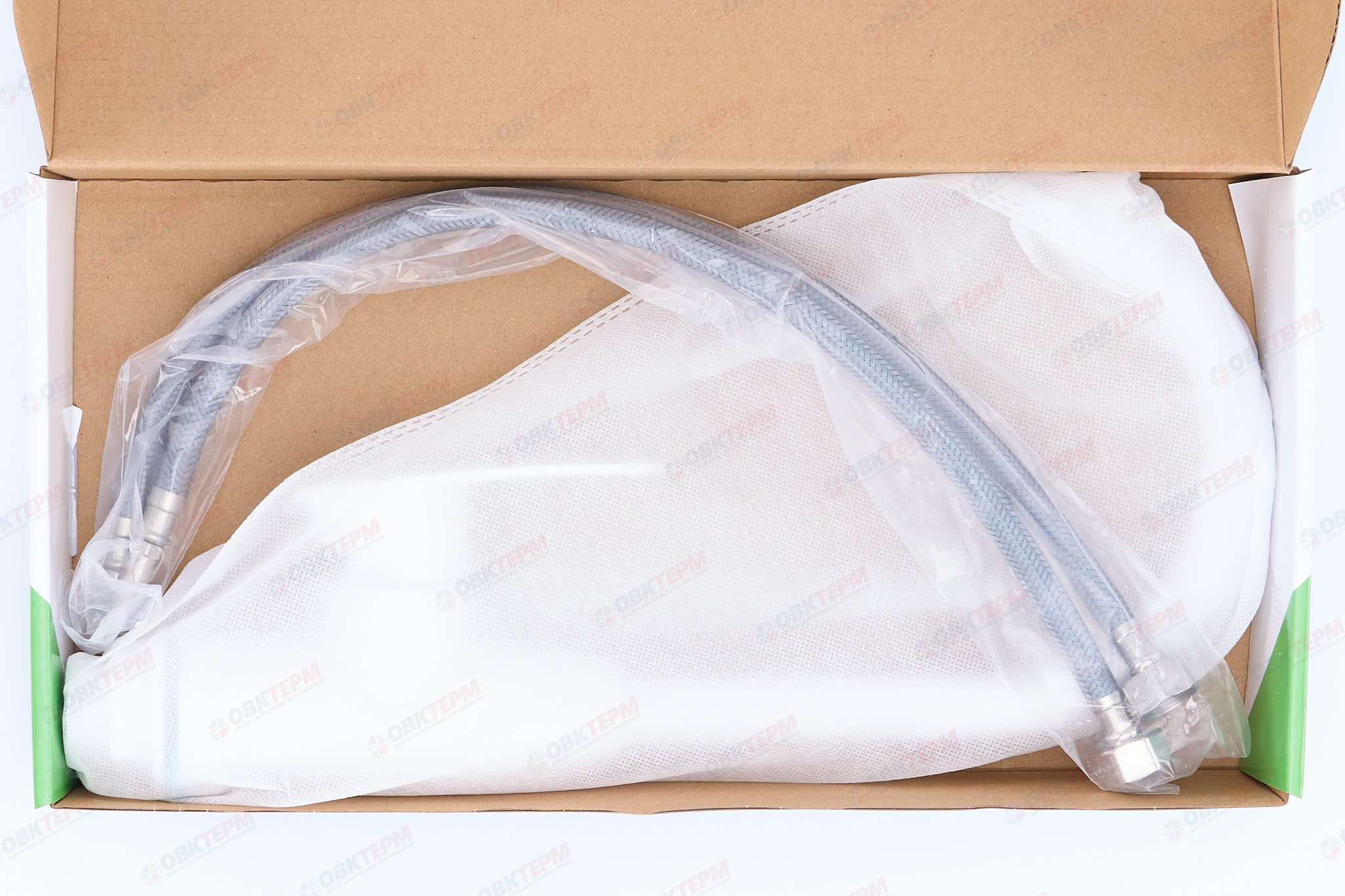 Смеситель д/кухни PLAMIX CEZAR-011-B SET White (с подводкой) (20 шт/ящ) - Изображение №5