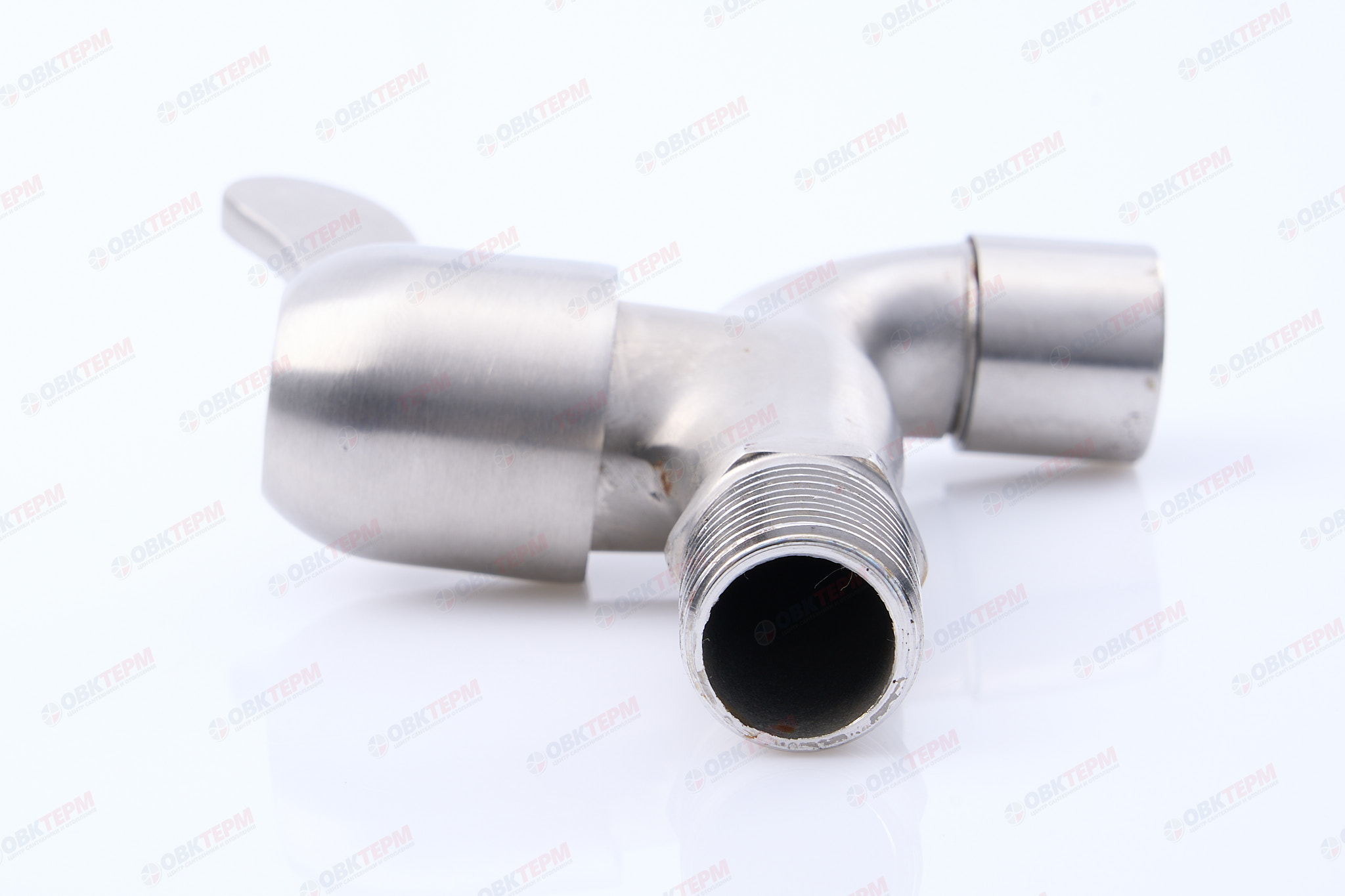 Кран водоразборный MIXXUS BIB-01 1/2 из нерж стали SUS304  (100 шт/ящ) 2шт./уп. - Изображение №4