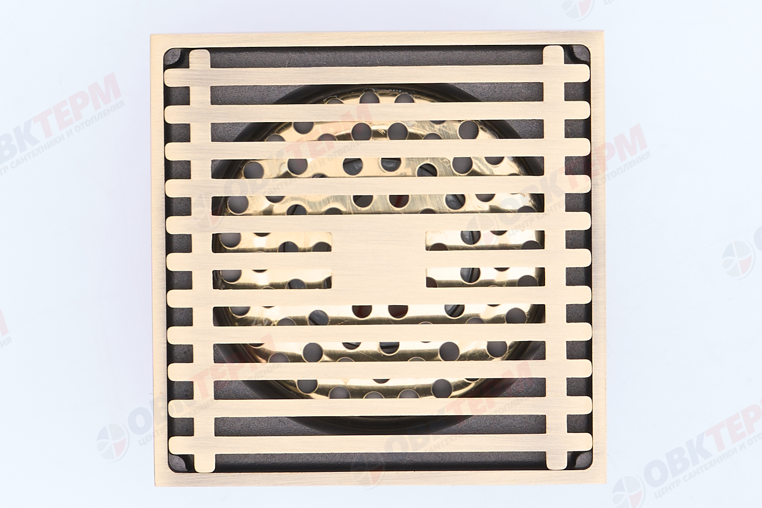 Душ  трап верт. бронза  "G81004-4" 10*10 GAPPO - Изображение №3