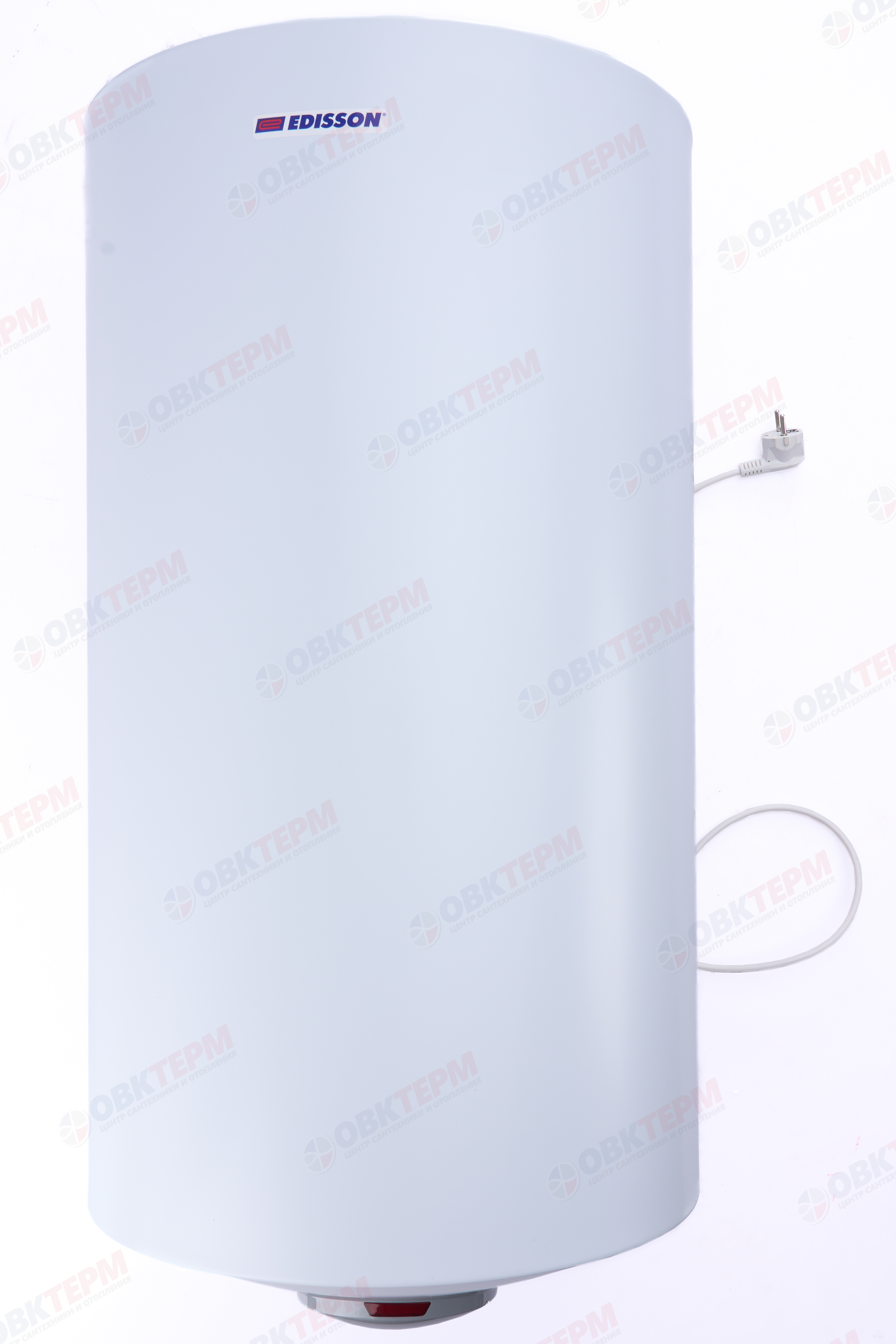 Водонагреватель электрический EDISSON ER 100 V (вертик.,белый,тэн 1,5 кВт, в903,ш445,г459) - Изображение №1