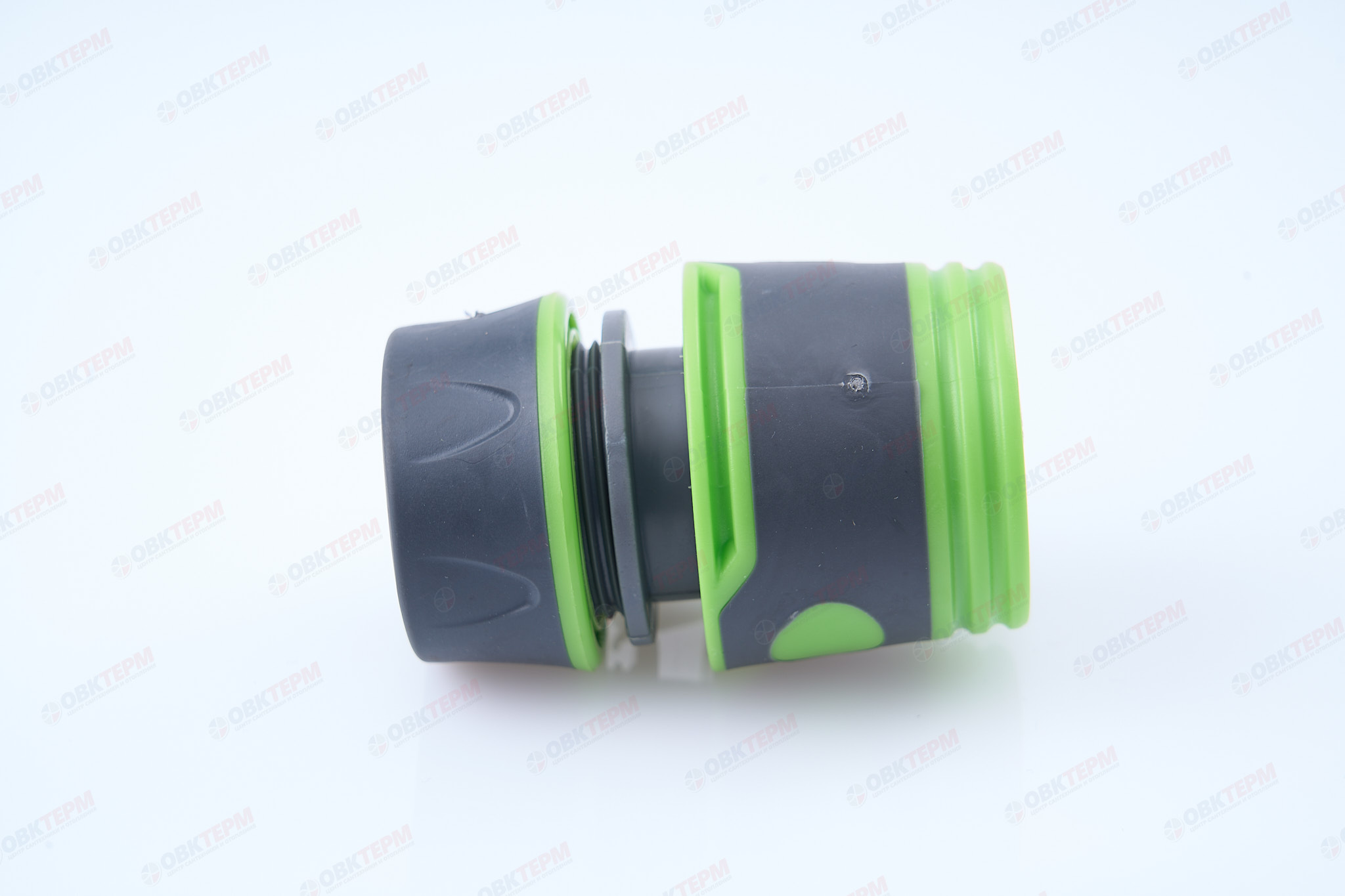 Коннектор быстросъёмный для шланга  1/2"(ABS,TPR,PP,блистер) (240/24 шт)PLAMIX/CRAB PRO PL-4521 - миниатюра №3
