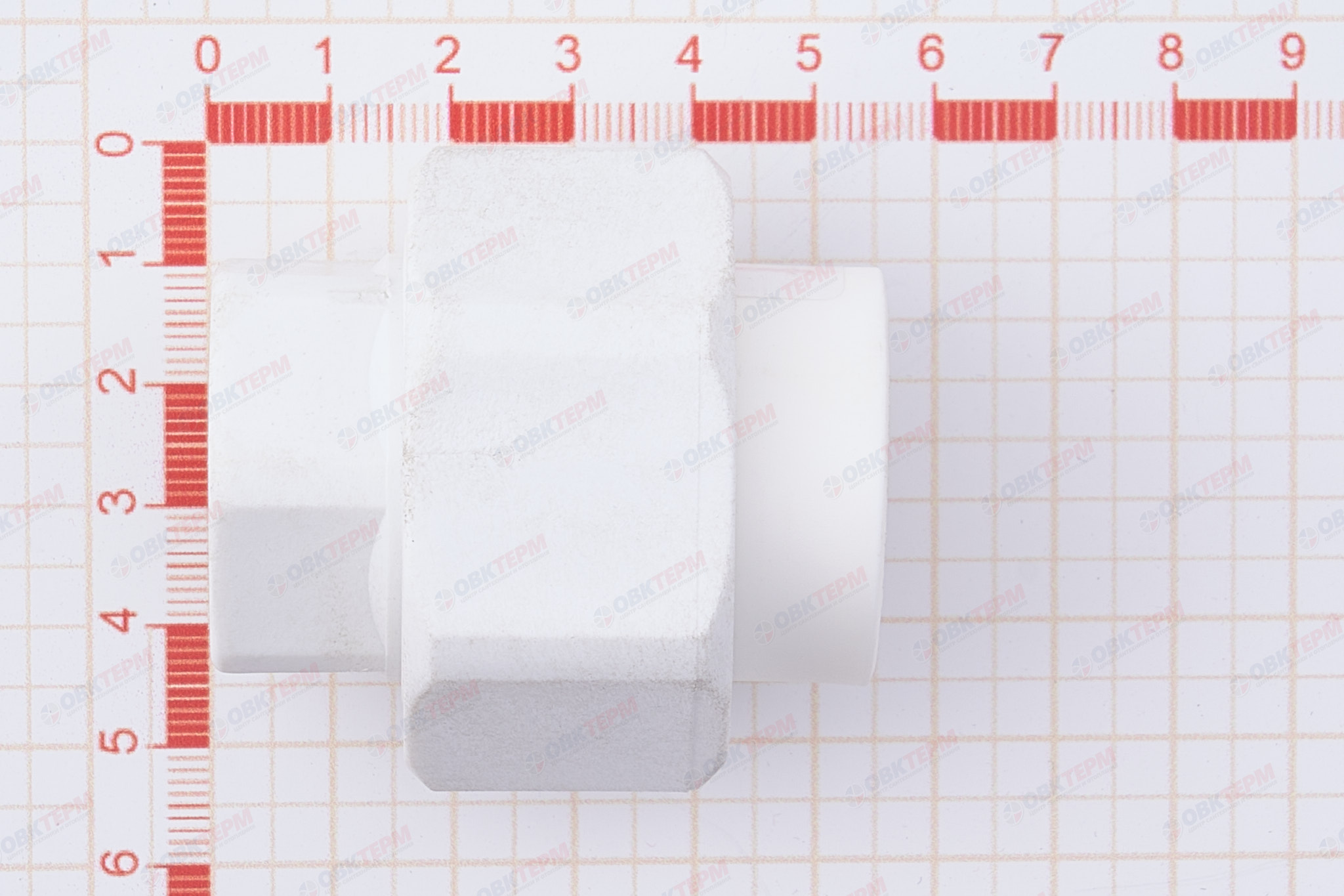 Разборное соединение  25 * 3/4"  В   PPSU  (ПЛАСТИК)   БЕЛАЯ PP-R    (RTP)    (200/20) - миниатюра №6