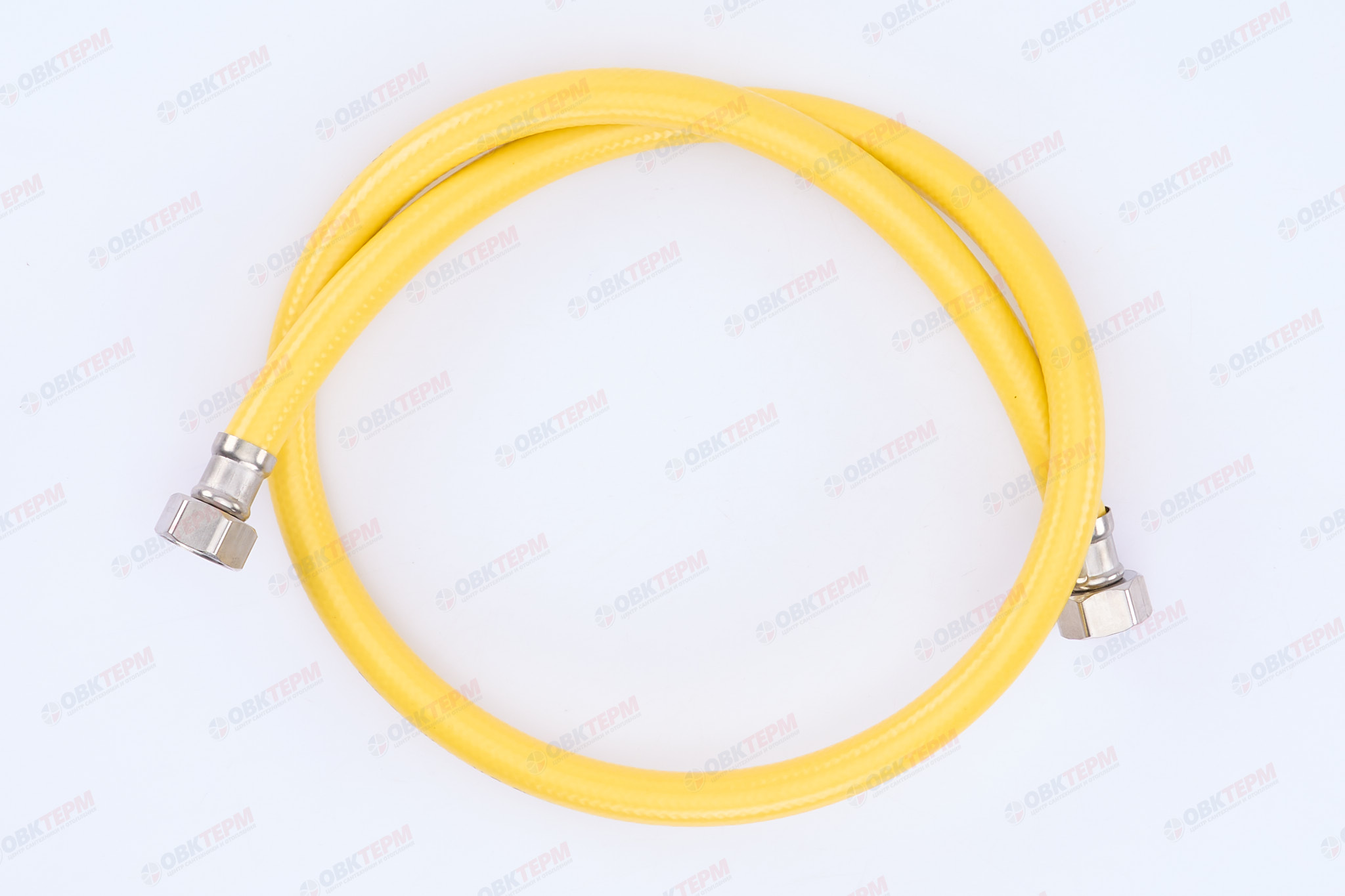 Шланг ЖЕЛТЫЙ газовый   3/4  ГГ     120 см             "OVERCON"      (40) - Изображение №2