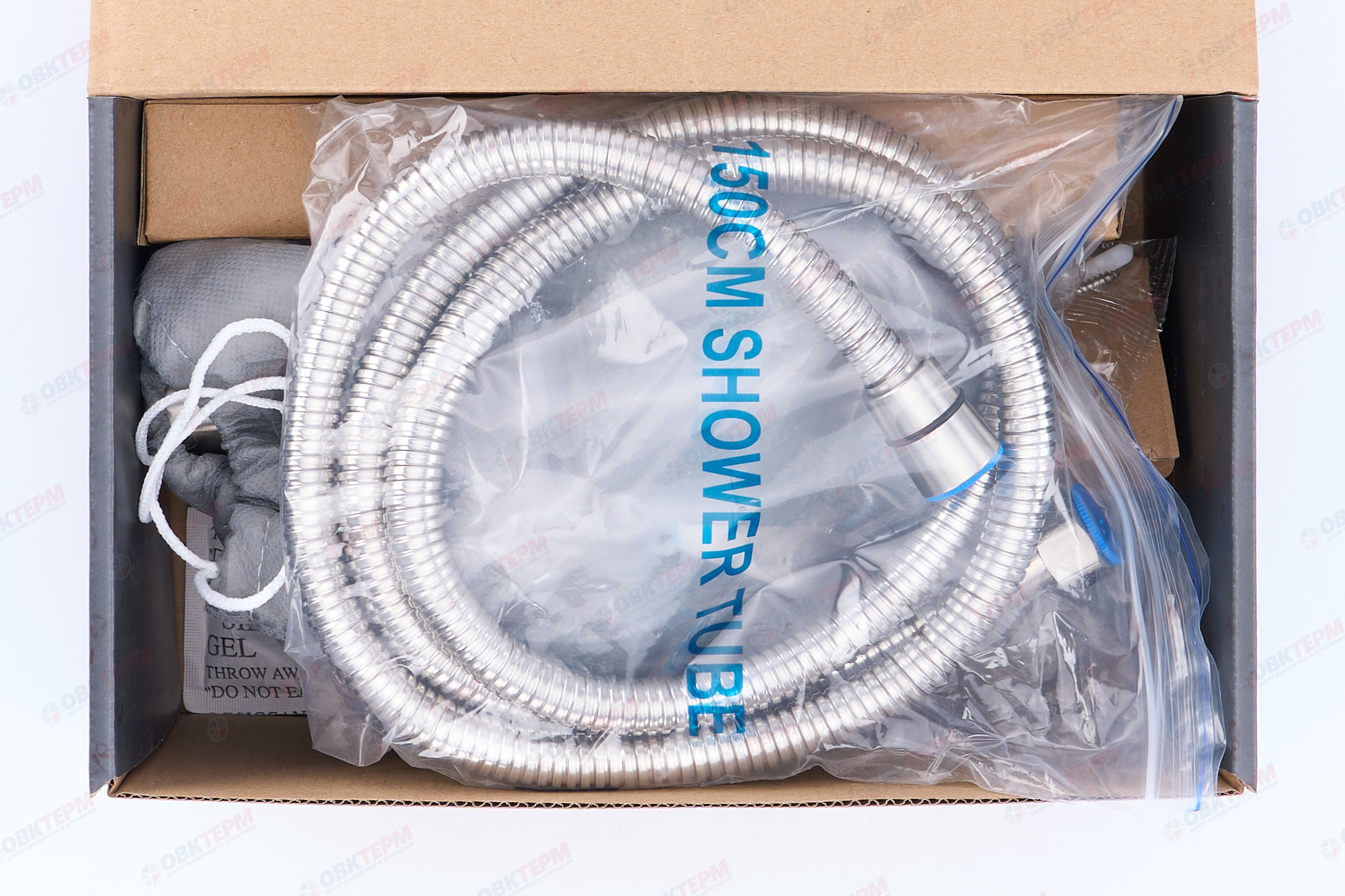 Смеситель д/ванны корот. AKSA SIM-03-16 из нерж.стали    (12 шт/ящ) - миниатюра №6