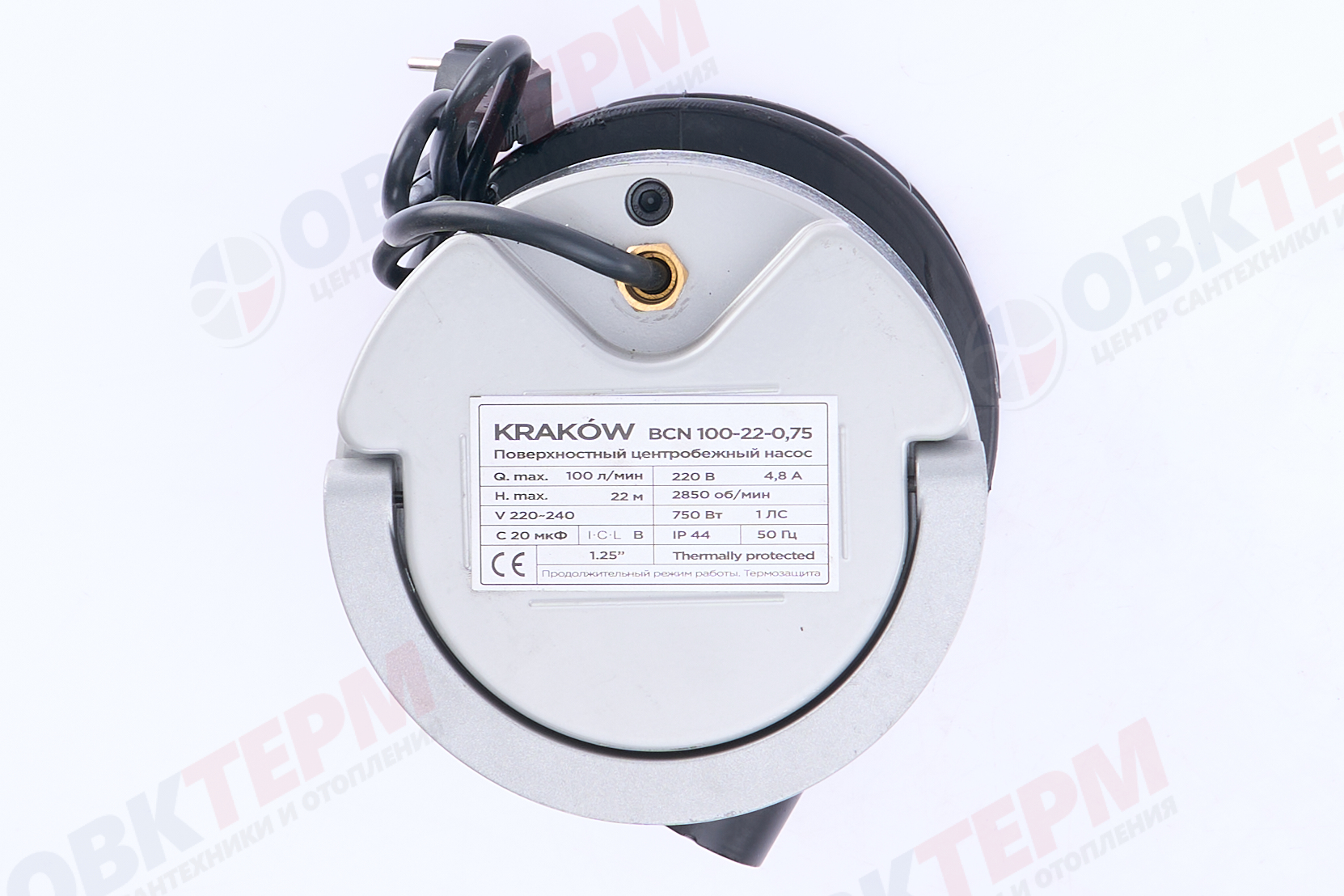 Насос центробежный  BCN 100-22-0.75  KRAKOW вертикальный (БЦ-2)  (0.75 кВт/100л.м/22м.) - Изображение №5
