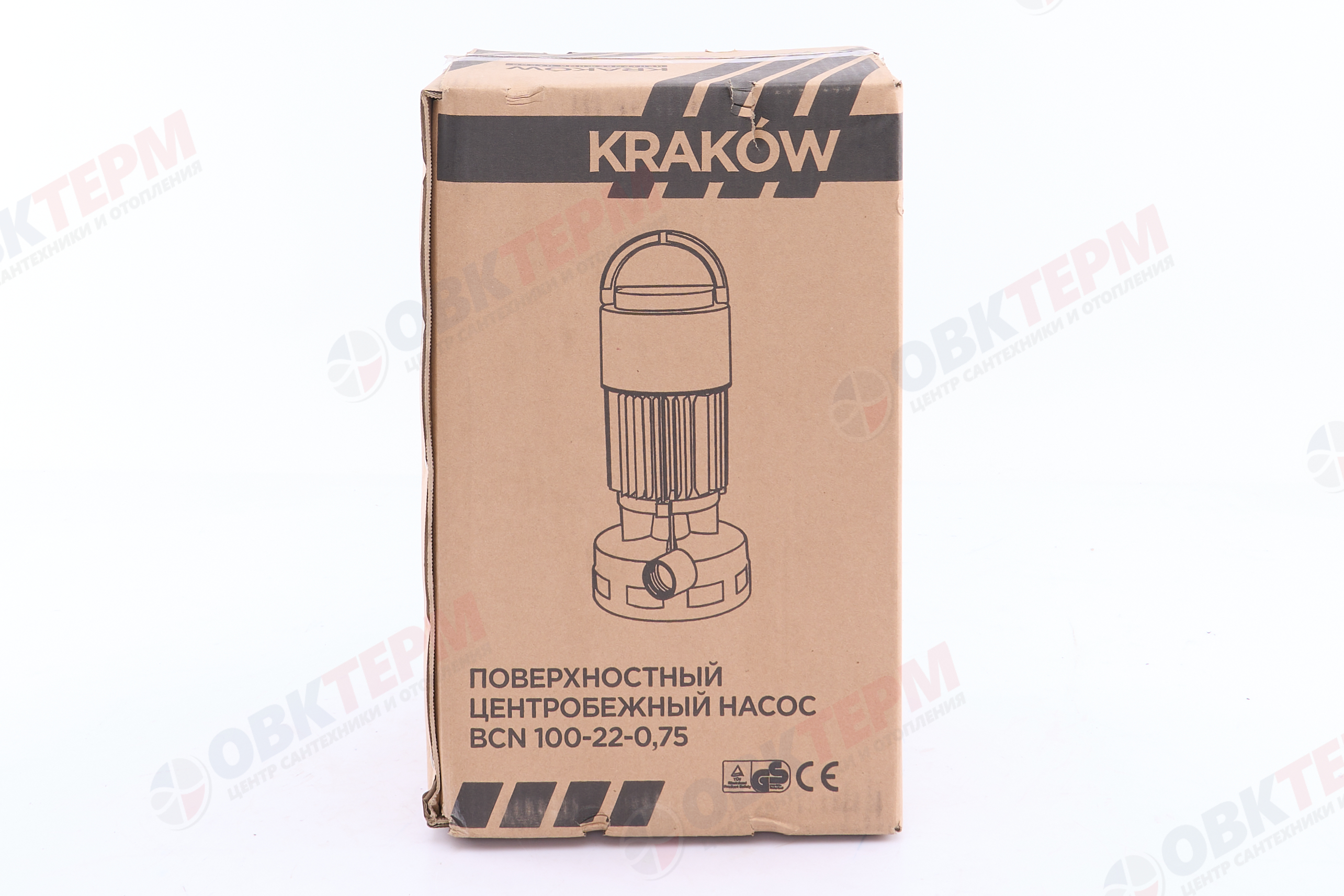 Насос центробежный  BCN 100-22-0.75  KRAKOW вертикальный (БЦ-2)  (0.75 кВт/100л.м/22м.) - миниатюра №6