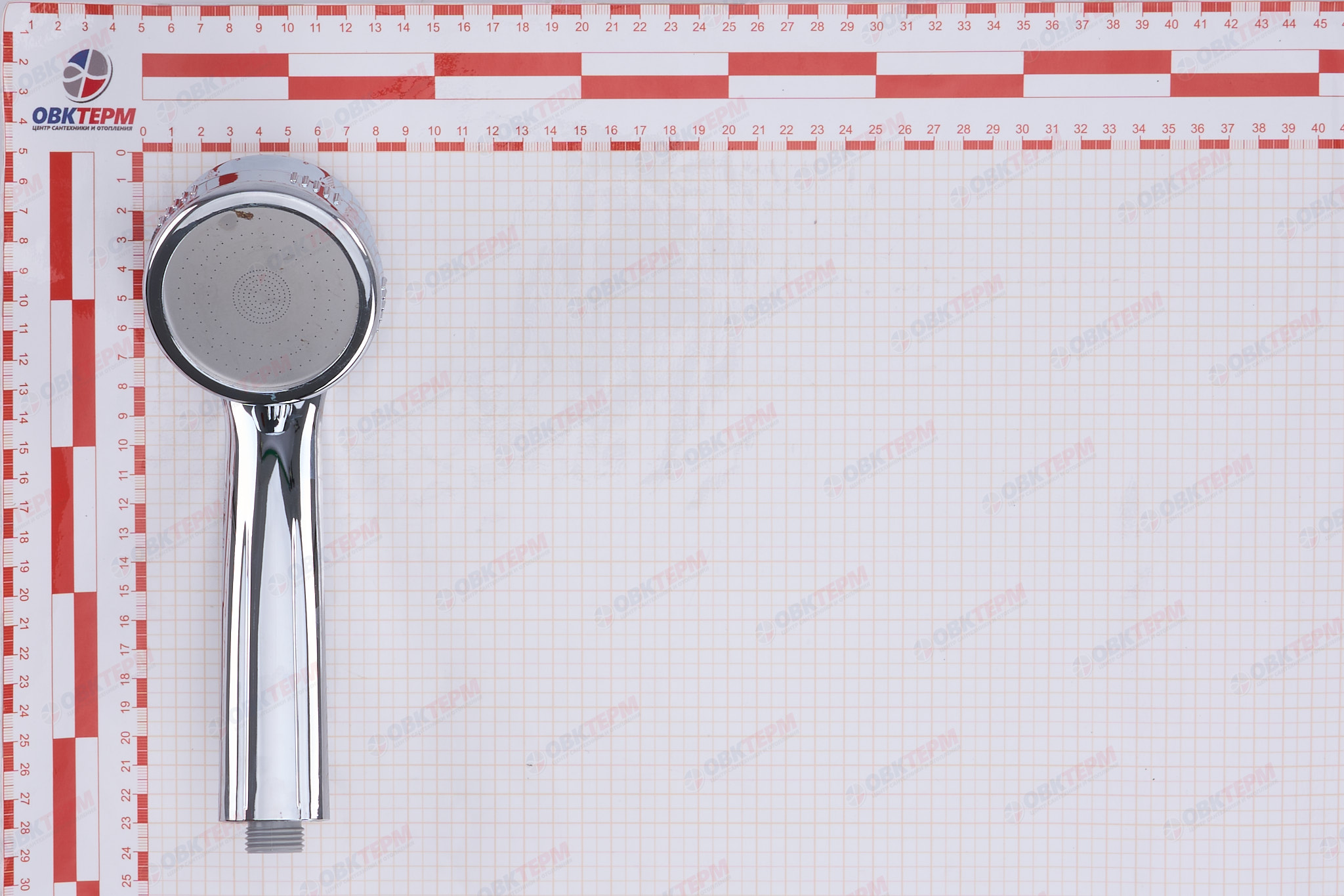 Лейка д/душа ручная ZERIX  SH-51 (экономный расход воды, 1 режим))  (100 шт/ящ) - миниатюра №6