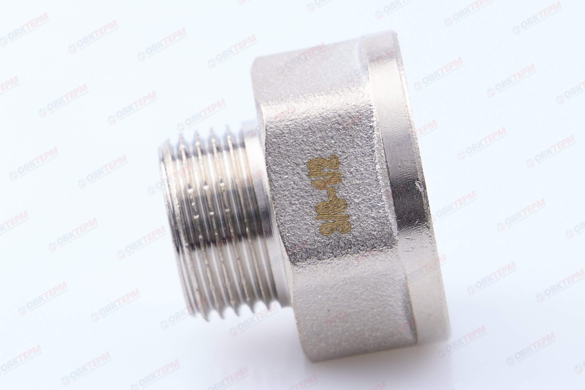 Переходник    1/2" - 3/8"  Никель TIM                   (310/10) - миниатюра №3