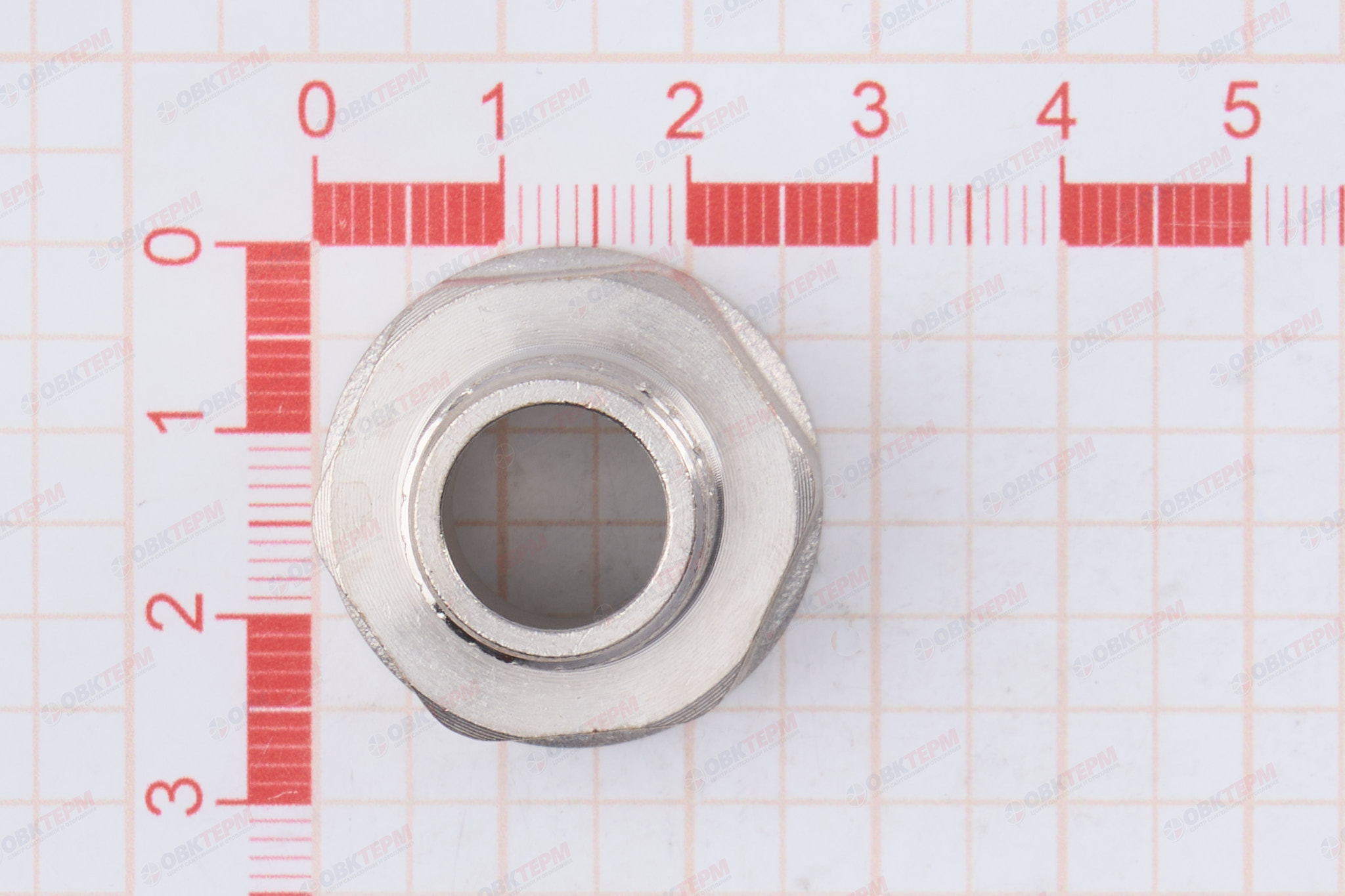 Переходник    1/2" - 3/8"  Никель TIM                   (310/10) - миниатюра №6
