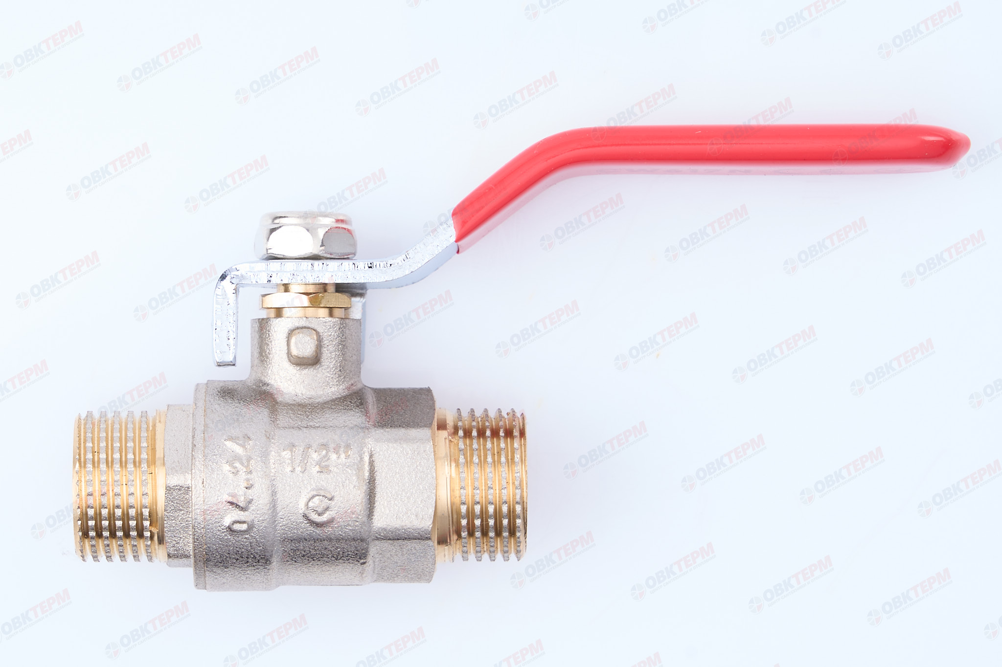 Кран шаровый    NOLF Classic     1/2" НН   ручка   усиленный  (96/12) - изображение №1