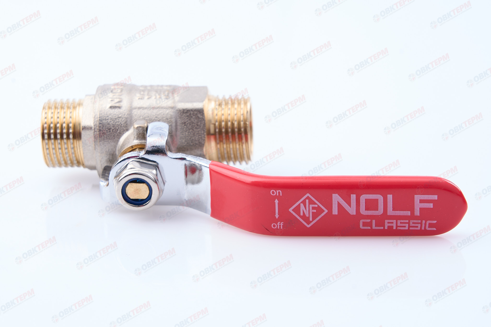 Кран шаровый    NOLF Classic     1/2" НН   ручка   усиленный  (96/12) - миниатюра №3