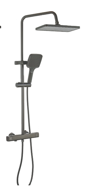 Душ/колонна со смесителем CHAMPION PBC-009-J GRAPHITE из алюм.,3 реж.(Цвет графит) (6 шт/ящ) - Изображение №1