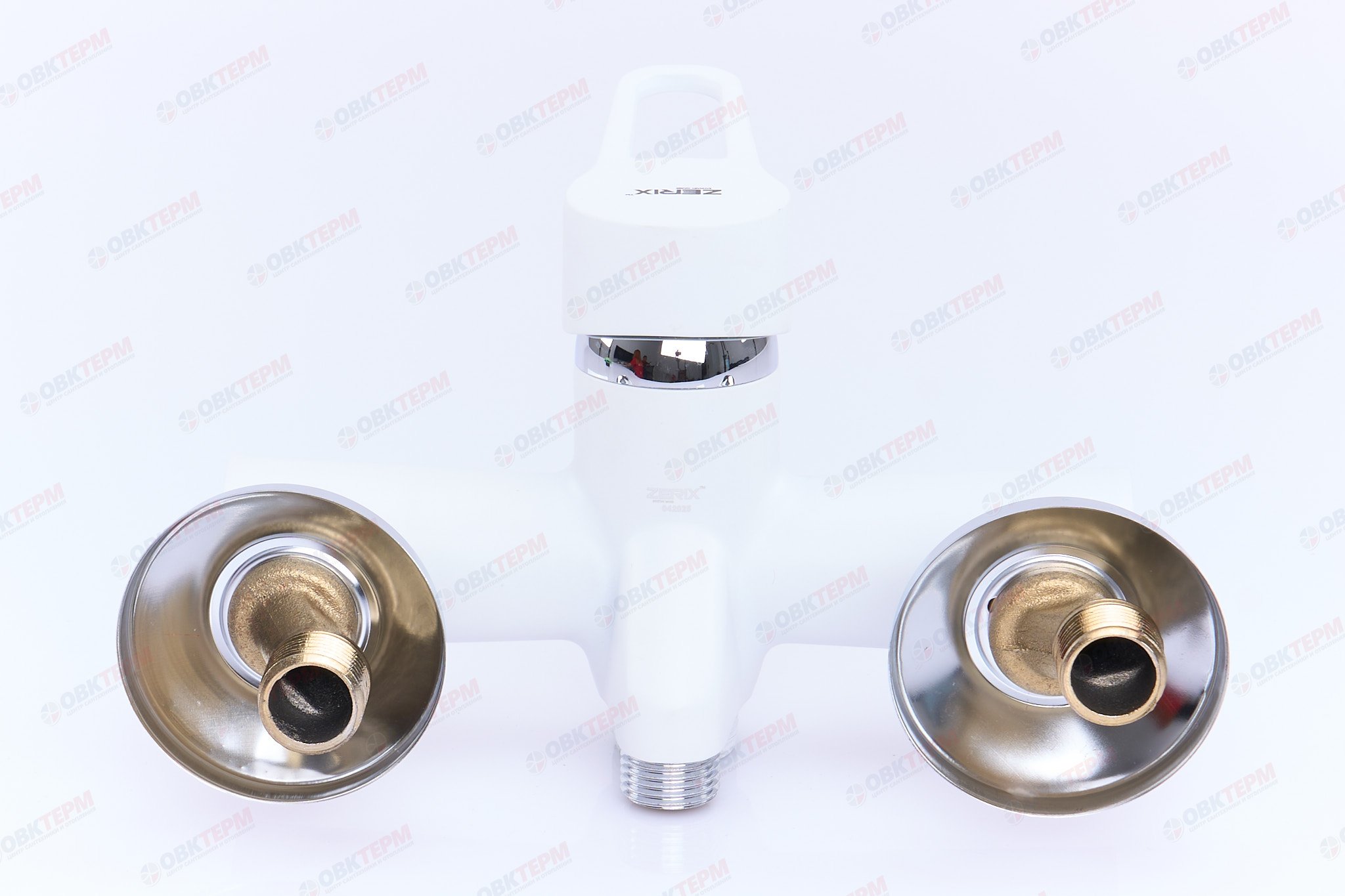 Смеситель д/ванны  ZERIX PUD7 045 WHITE  (10 шт/ящ) - Изображение №5