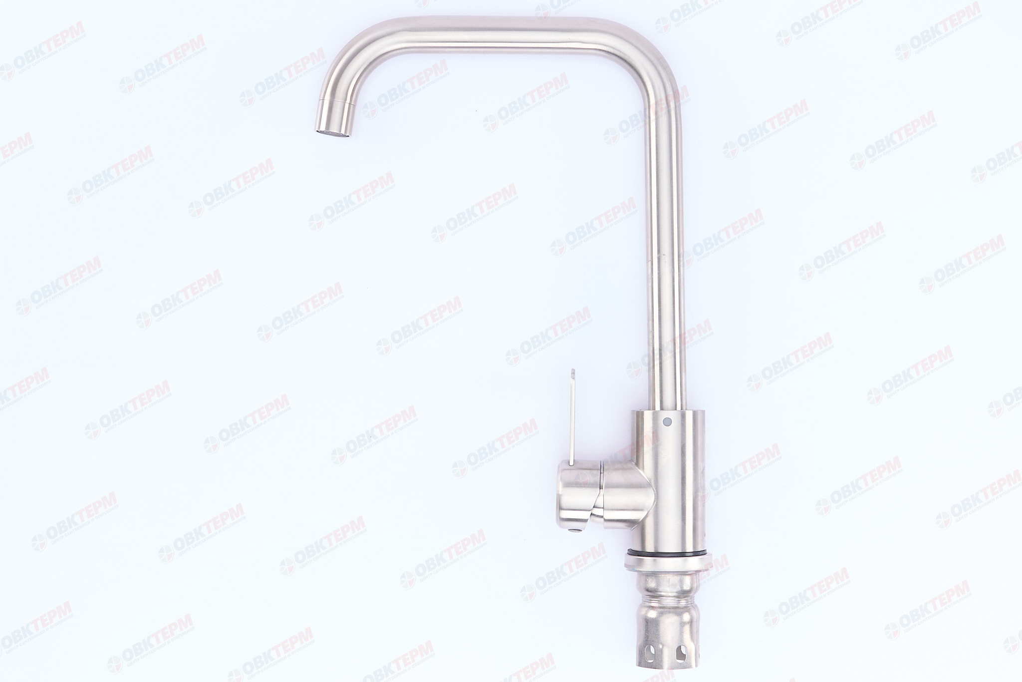 Смеситель д/кухни нерж/сталь MIXXUS FAN-011-G  (10 шт/ящ) - миниатюра №2