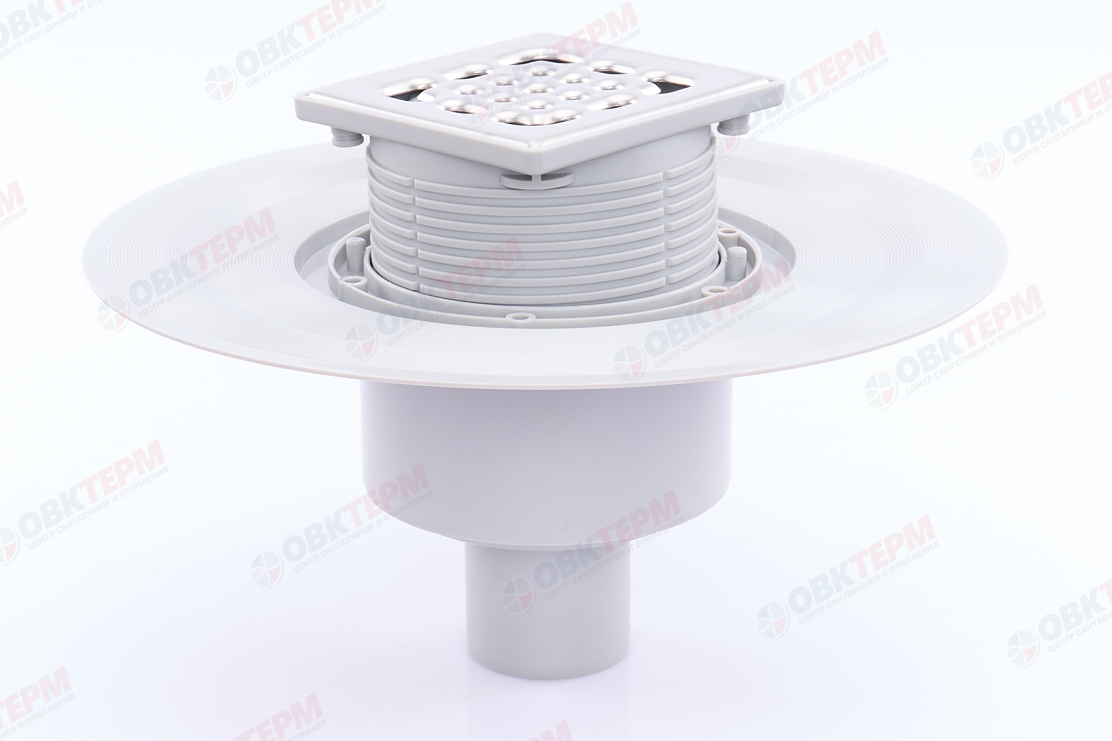 Трап 50 вертикальный  10*10 с сухим затвором ZEISSLER (1шт/4шт упак) - Изображение №2