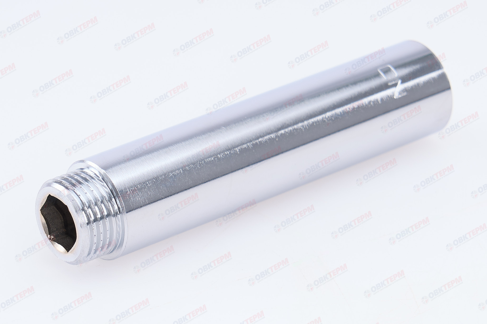 Удлинитель       1/2",100 мм,  хром    NOLF Classic   (144шт/ящ) - Изображение №1