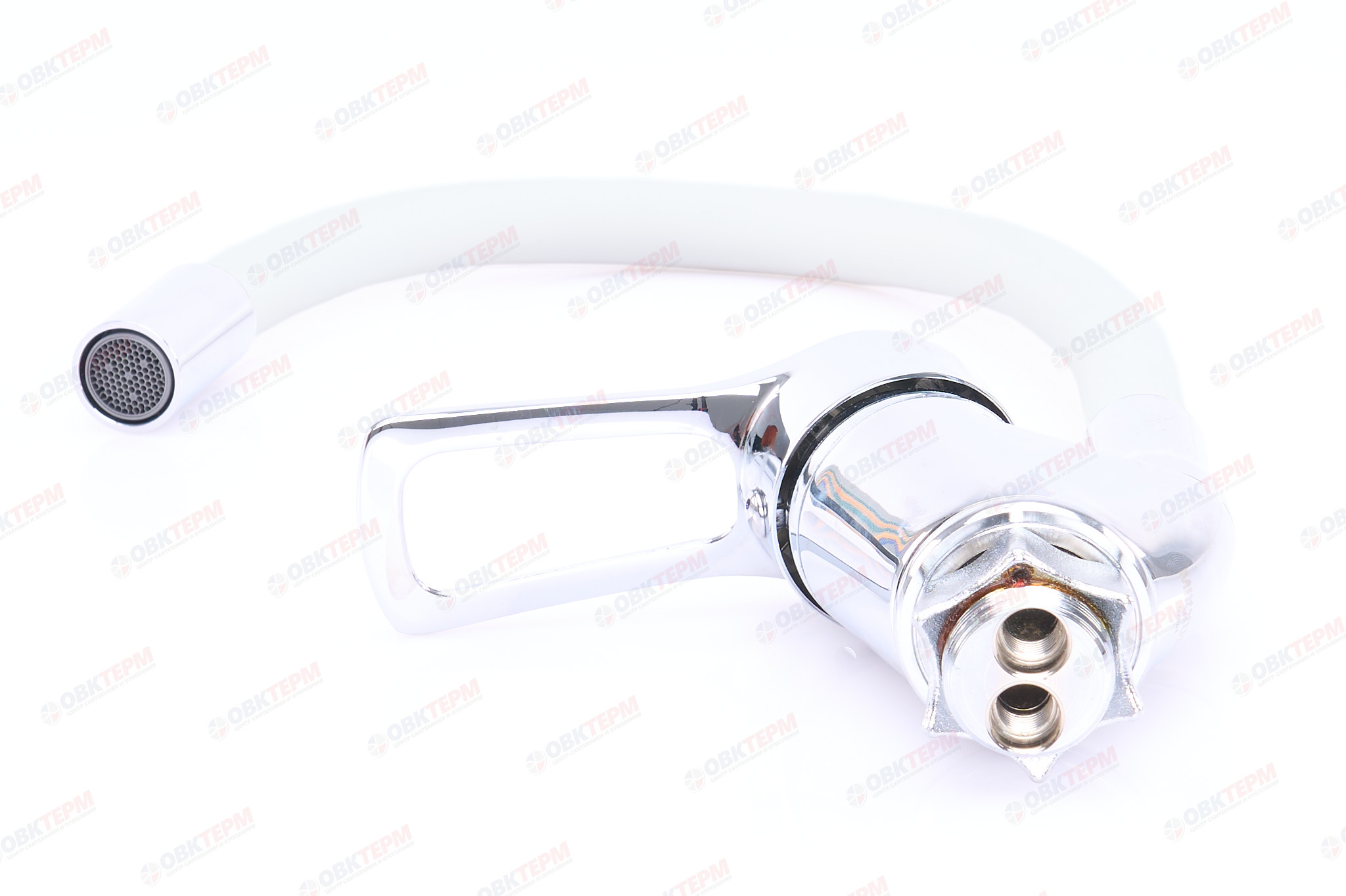 Смеситель д/кухни REFLECTOR MIXXUS FANY 011 (NUT) WHITE Ø35 ГАЙКА без подводки (12 шт/ящ) - Изображение №4