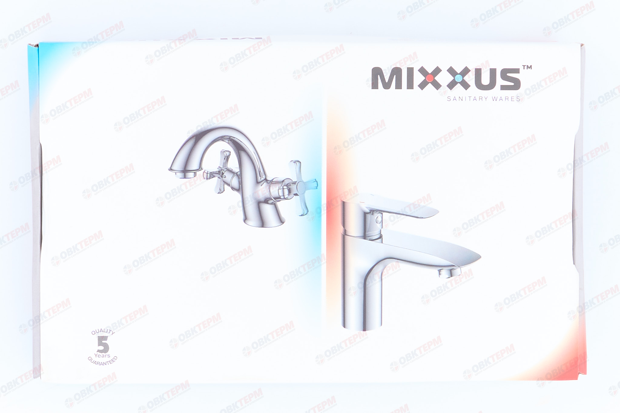 Смеситель д/кухни REFLECTOR MIXXUS FANY 011 (NUT) WHITE Ø35 ГАЙКА без подводки (12 шт/ящ) - миниатюра №6