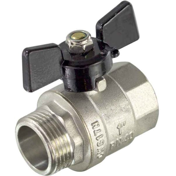 Кран шаровый     FRAP    1/2" ВН   бабочка   (144/24) - Изображение №1