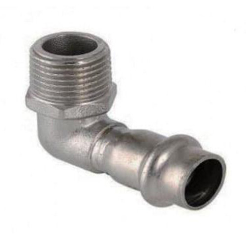 Угол пресс из нерж.ст.  15 х 1/2"Н    TIM  (130/5) - Изображение №2