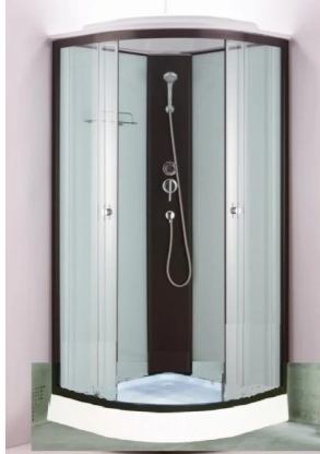 Душевая кабина ALIOTTI  ALT-011W 100*100*215  (стекло 4 мм,низкий поддон) 3 места - Изображение №1