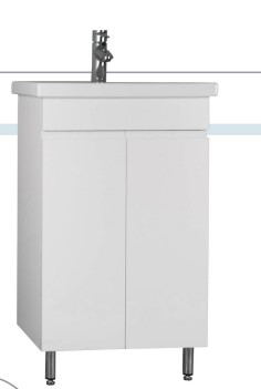 Комплект мебели 2 в 1: Тумба напольная  504 Толедо с умывальником Breeze 50 - Изображение №1