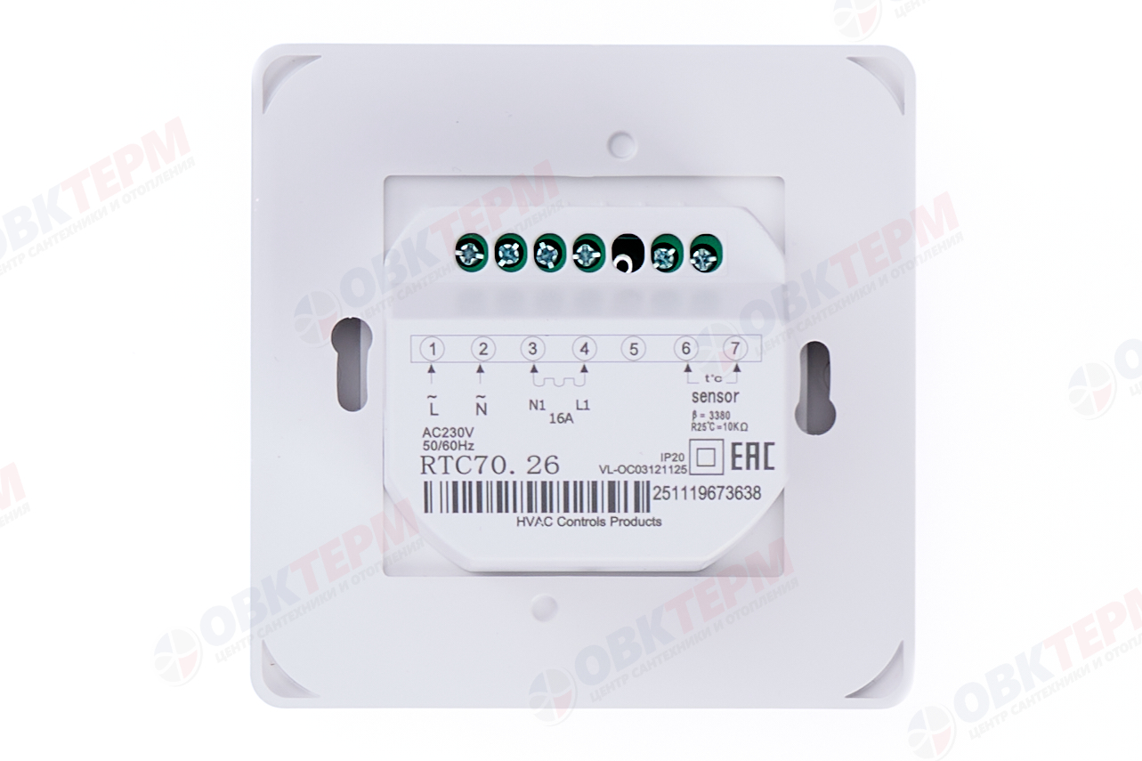Терморегулятор   RTC 70.26 (3,5 кВт) - Изображение №5