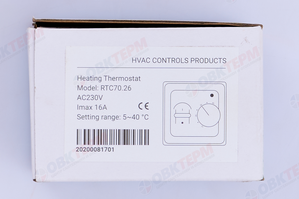 Терморегулятор   RTC 70.26 (3,5 кВт) - миниатюра №7