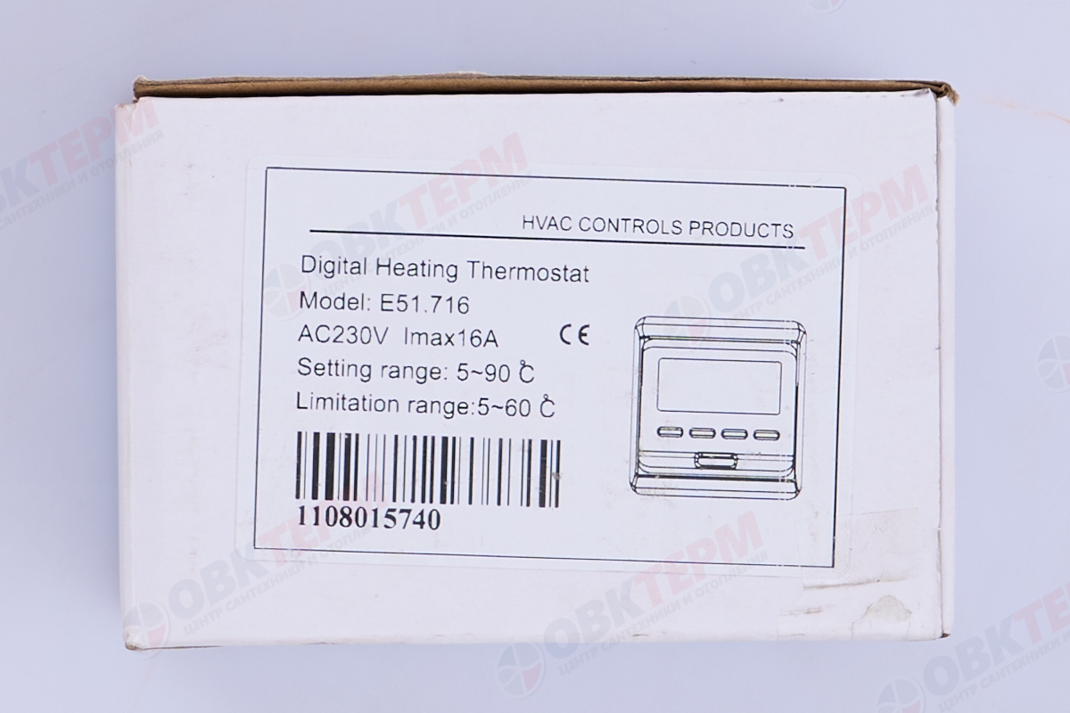 Терморегулятор  RTC  51.716 (3,6 кВт) - миниатюра №7