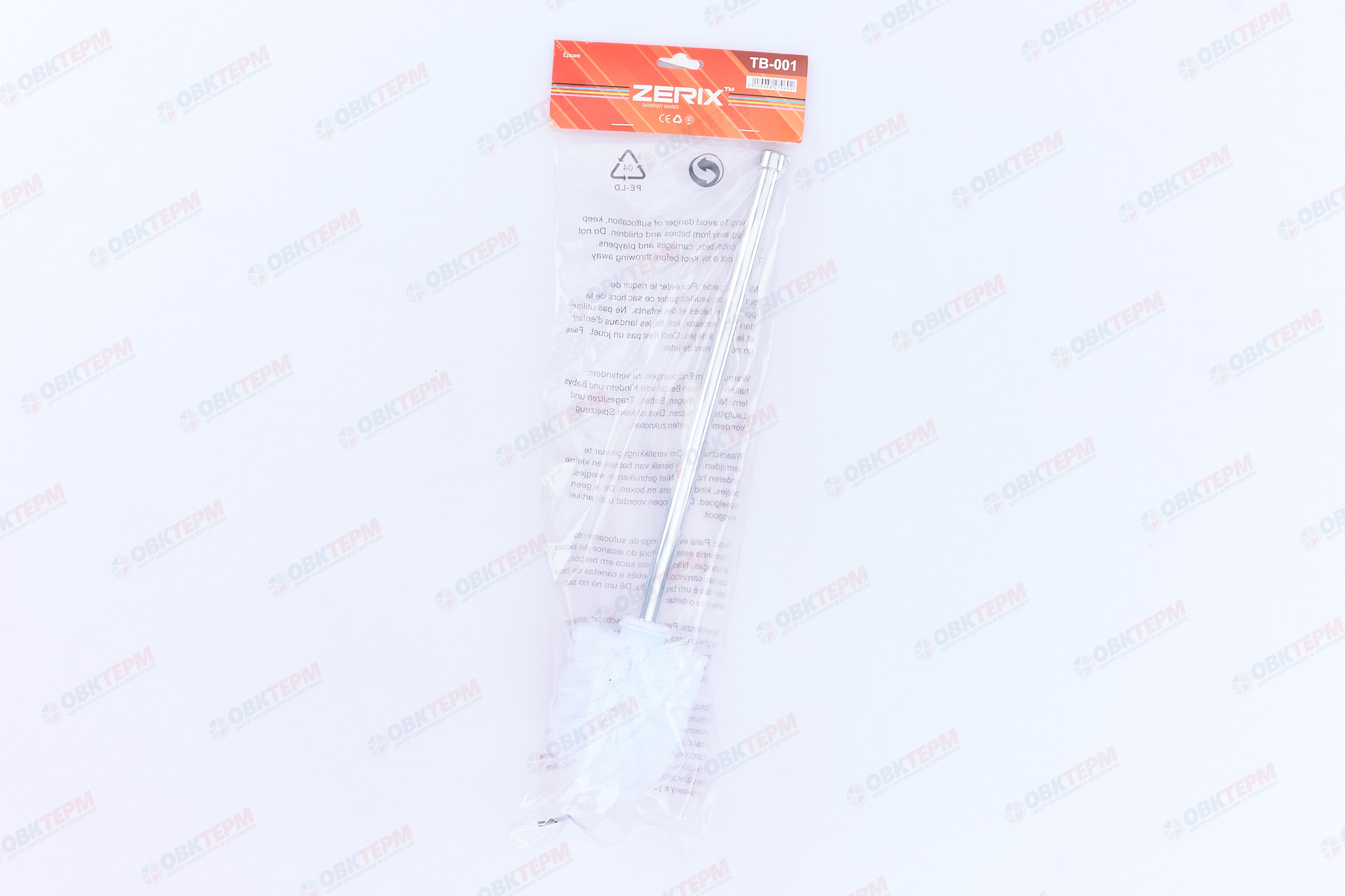 Ершик   ZERIX LR754  (TB-001)   (100 шт/ящ) - миниатюра №3
