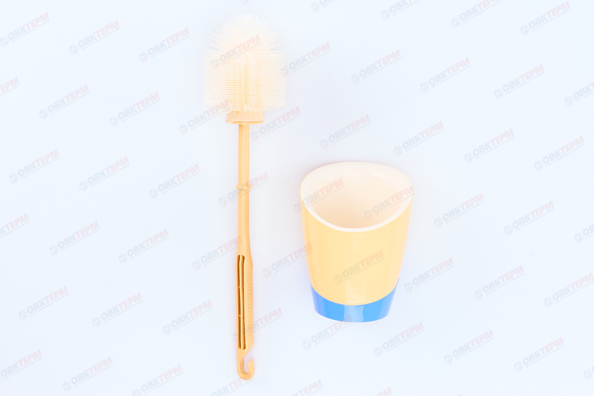 Ершик напольный (пластик, желтый)  ZERIX LR908   (TB-006)  (20 шт/ящ) - Изображение №4