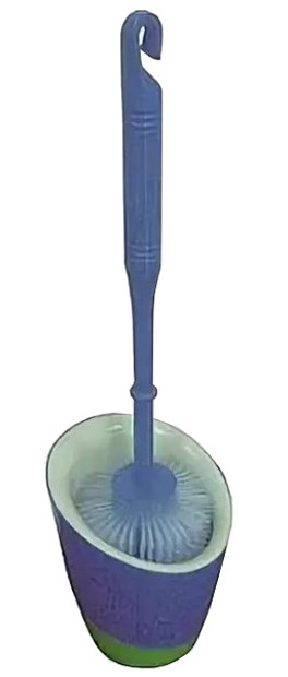 Ершик напольный (пластик, синий)  ZERIX LR908-1 (TB-007)  (20 шт/ящ) - Изображение №1