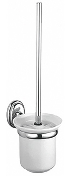 Ершик настенный с крышкой  (стекло) ZERIX LR1510 (Z1519)   (40 шт/ящ) - Изображение №1