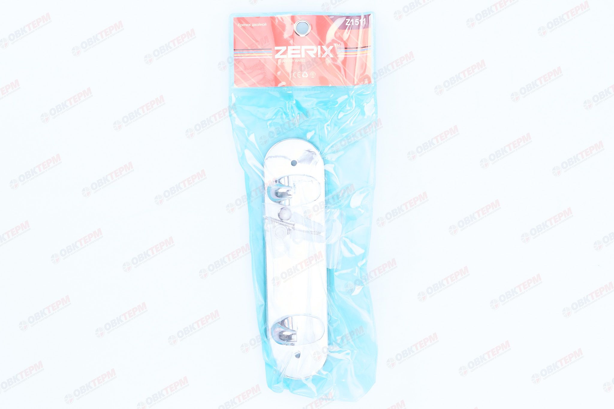 Крючок двойной  ZERIX LR1505-2   (80 шт/ящ) - Изображение №5