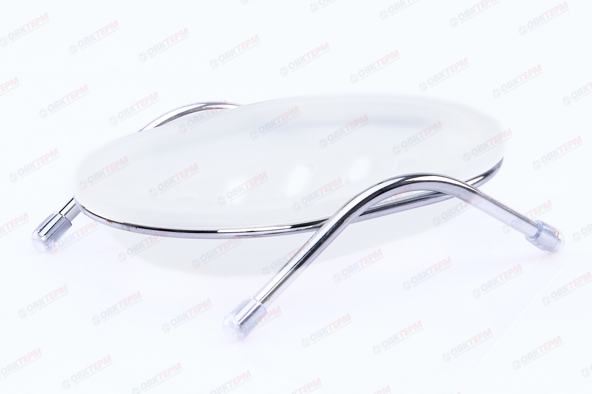 Мыльница   (стекло) матовое  ZERIX LR751 (SOA-01)   (80 шт/ящ) - Изображение №2