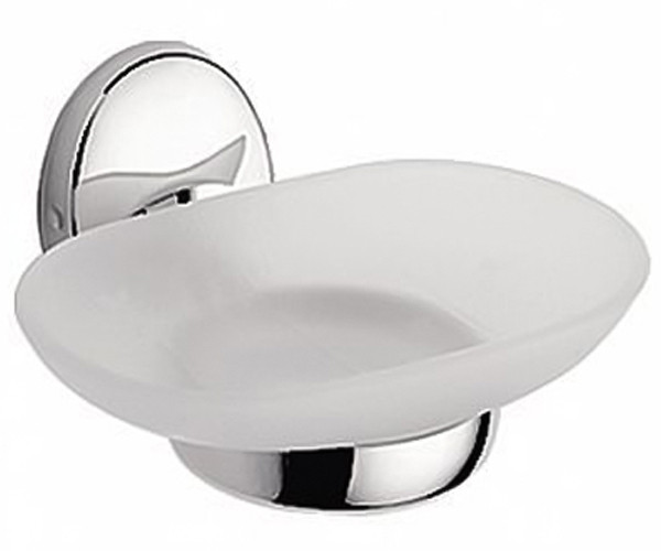 Мыльница настенная  (стекло)   ZERIX LR3302 (Z3302)  (80 шт/ящ) - Изображение №1