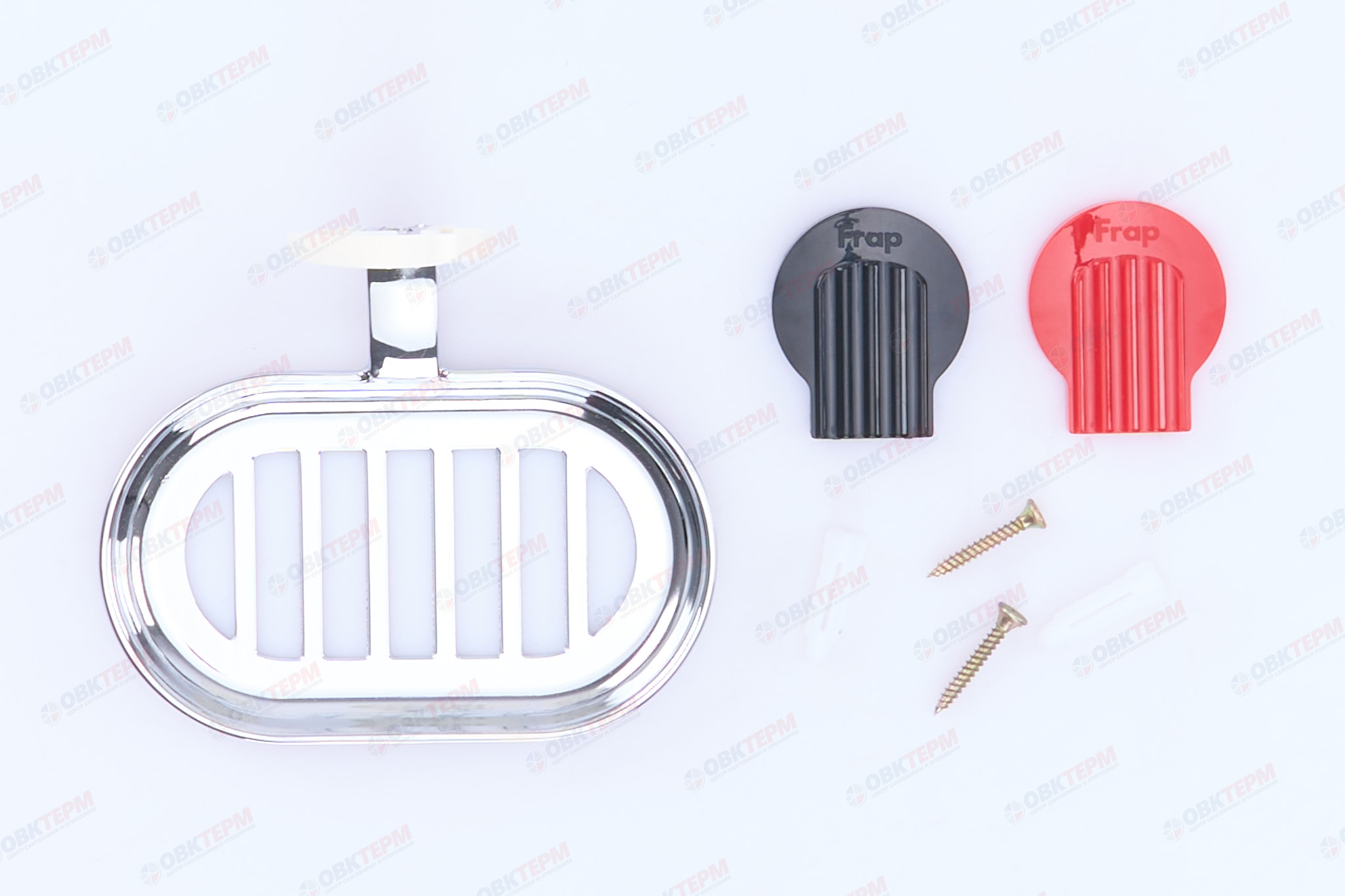 Мыльница настенная метал. решетка  ZERIX LR3302-1  (Z3305)  (80 шт/ящ) - Изображение №3