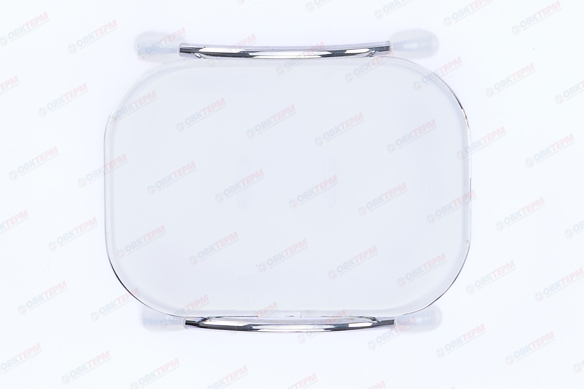 Мыльница настольная  (пластик матовый)  ZERIX LR332-1    (120 шт/ящ) - Изображение №3