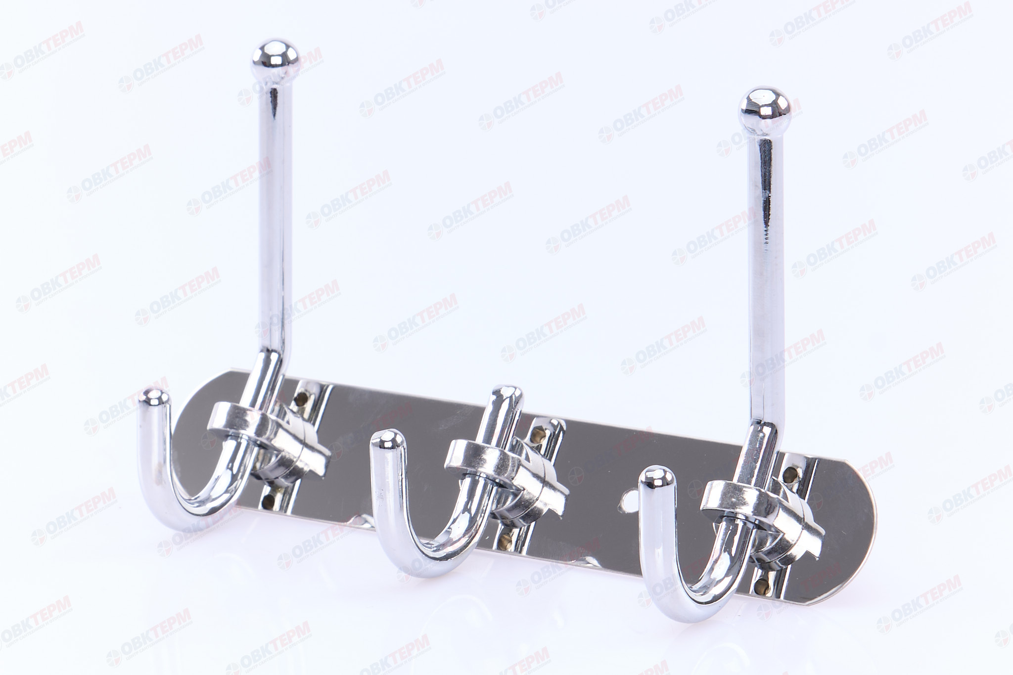 Планка с 3-мя крючками  ZERIX Z-211-3 (LR201-3)   (50 шт/ящ) - Изображение №2