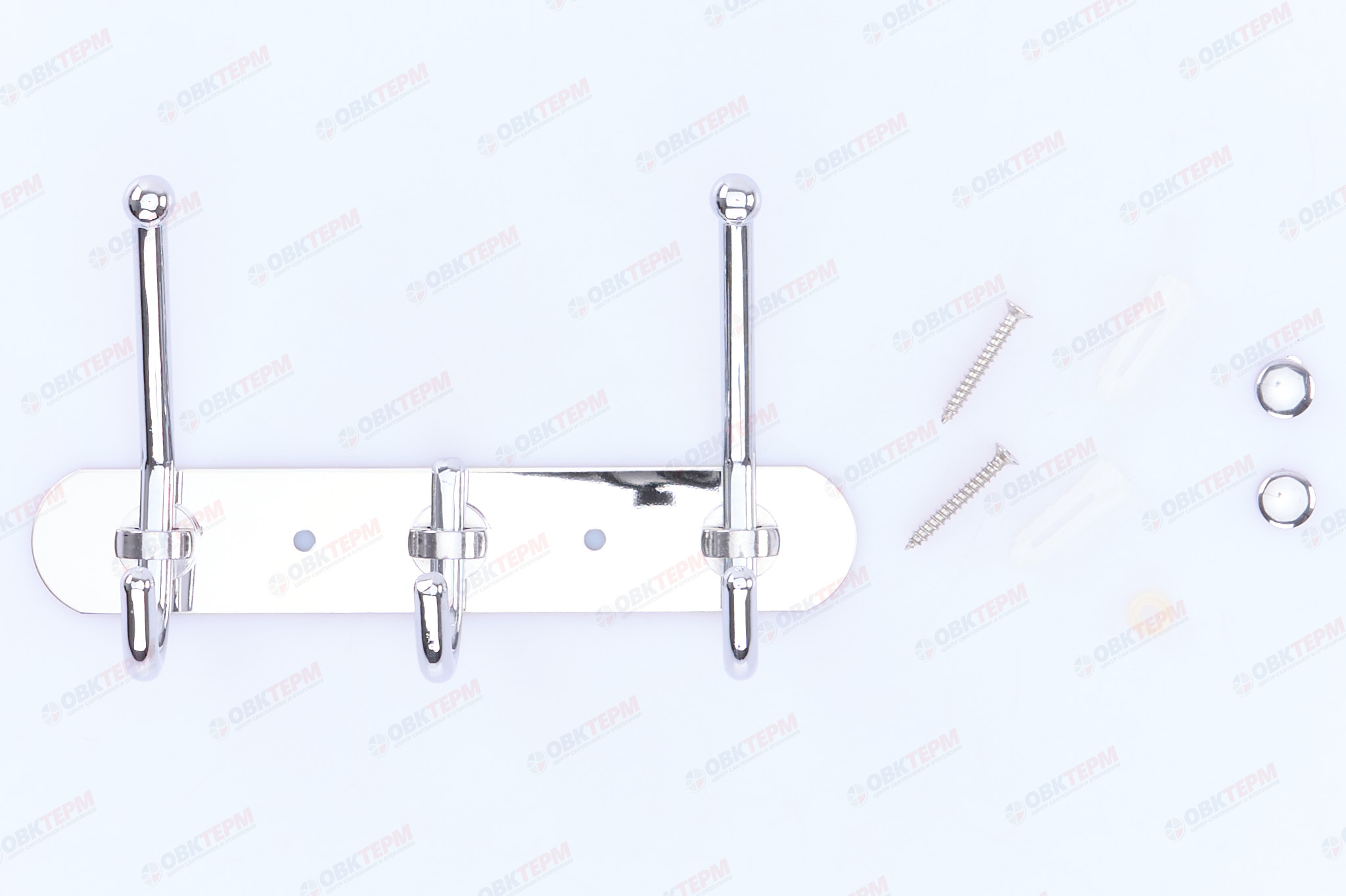 Планка с 3-мя крючками  ZERIX Z-211-3 (LR201-3)   (50 шт/ящ) - Изображение №4