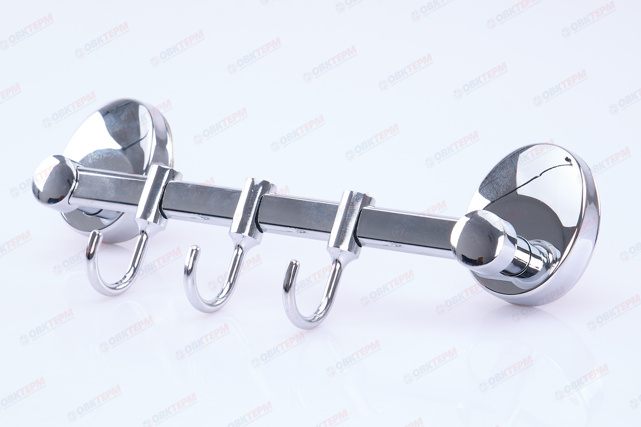 Планка с 3-мя подвижными крючками  ZERIX LR3315-3   (80 шт/ящ) - Изображение №2