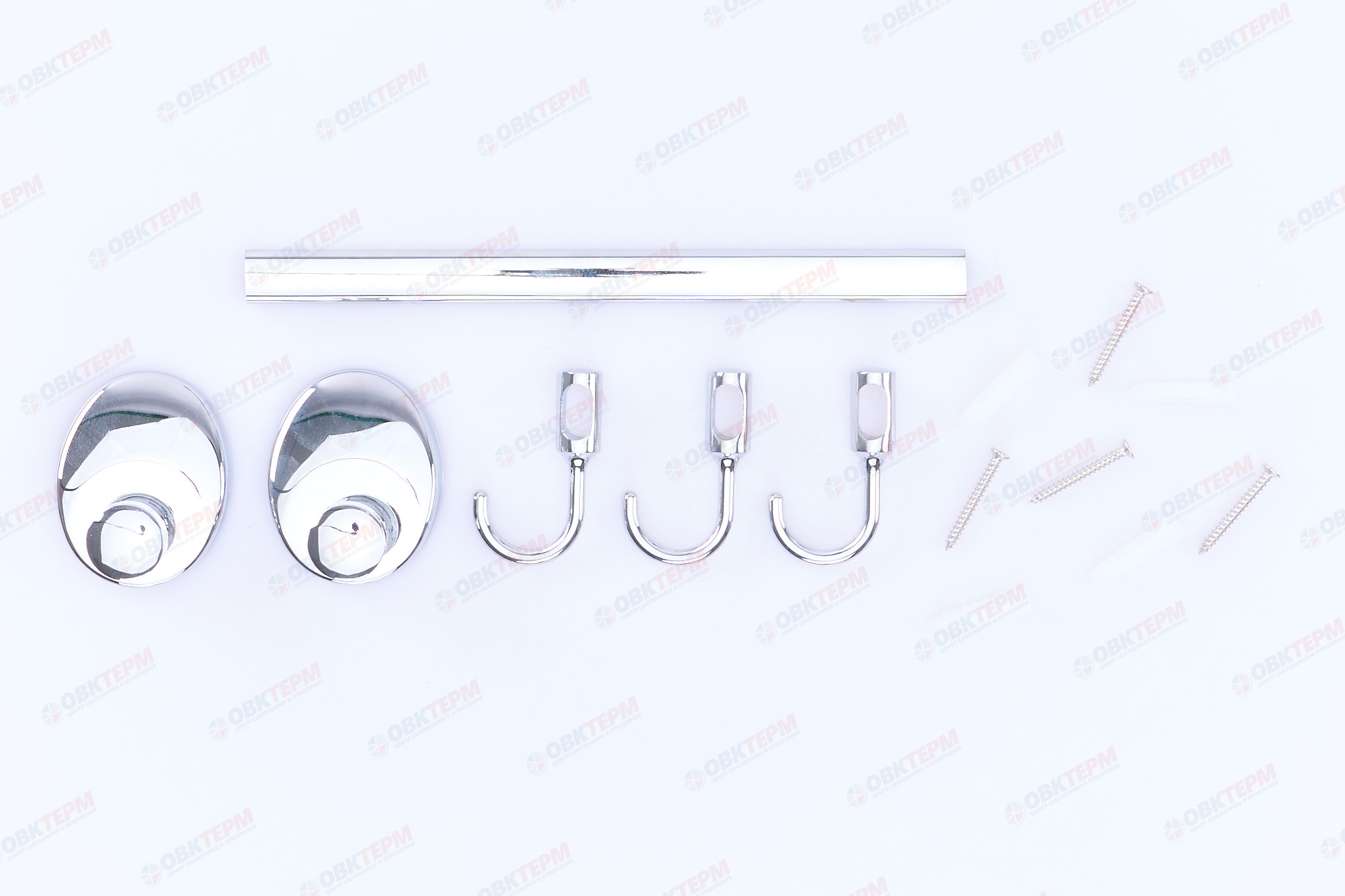 Планка с 3-мя подвижными крючками  ZERIX LR3315-3   (80 шт/ящ) - Изображение №4