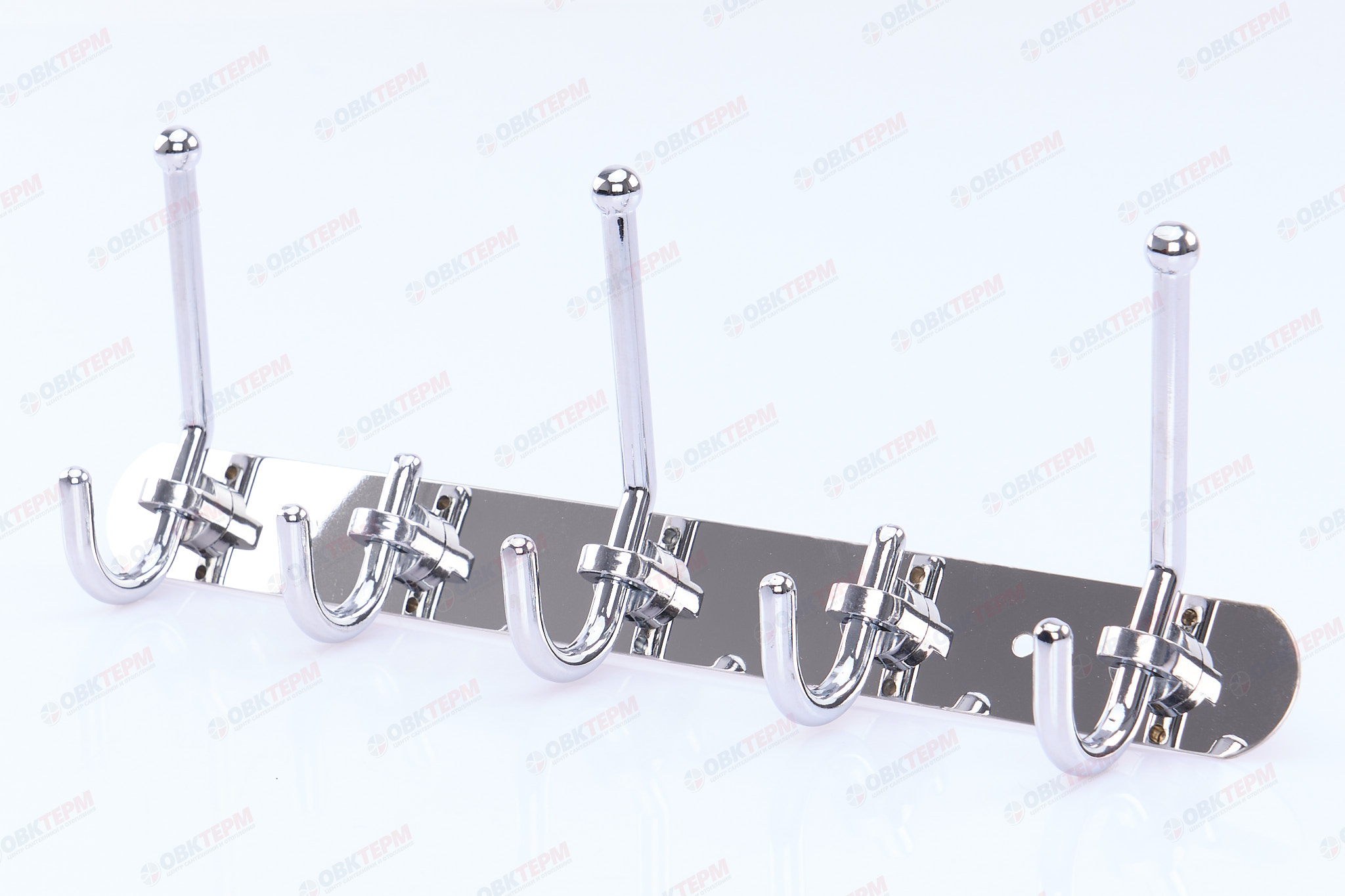 Планка с 5-ю крючками  ZERIX  Z211-5 LR201-5   (50 шт/ящ) - Изображение №2