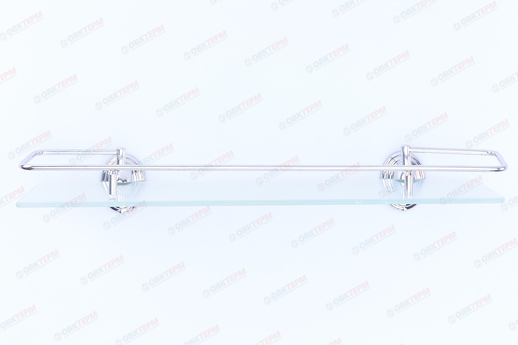 Полка одинарная с откидным ограничителем 520х120мм  ZERIX LR1507-1    (10 шт/ящ) - миниатюра №2