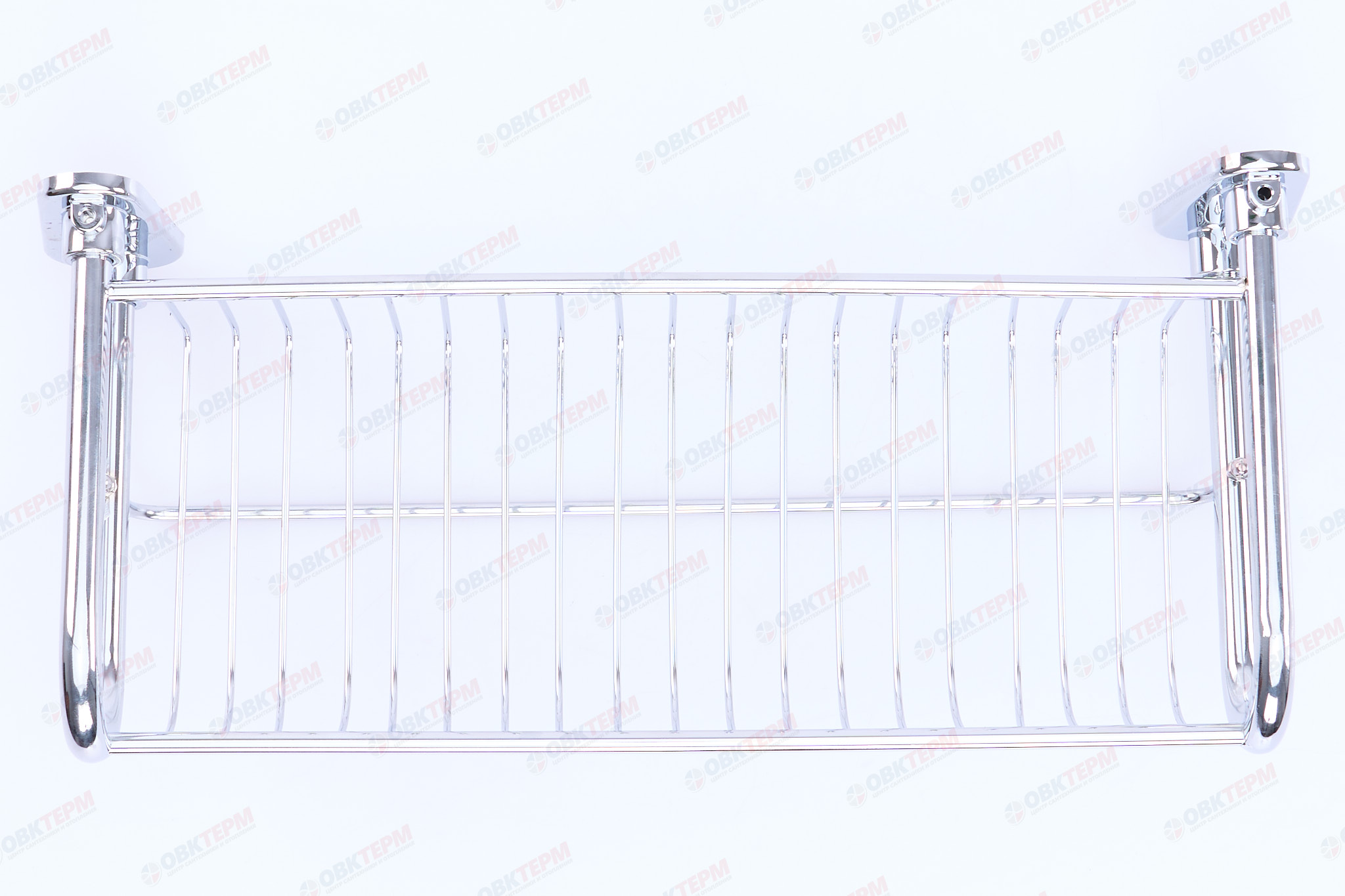 Полка прямоугольная с нижним держателем (решетка)  350х150мм   ZERIX LR336   (20 шт/ящ) - Изображение №3