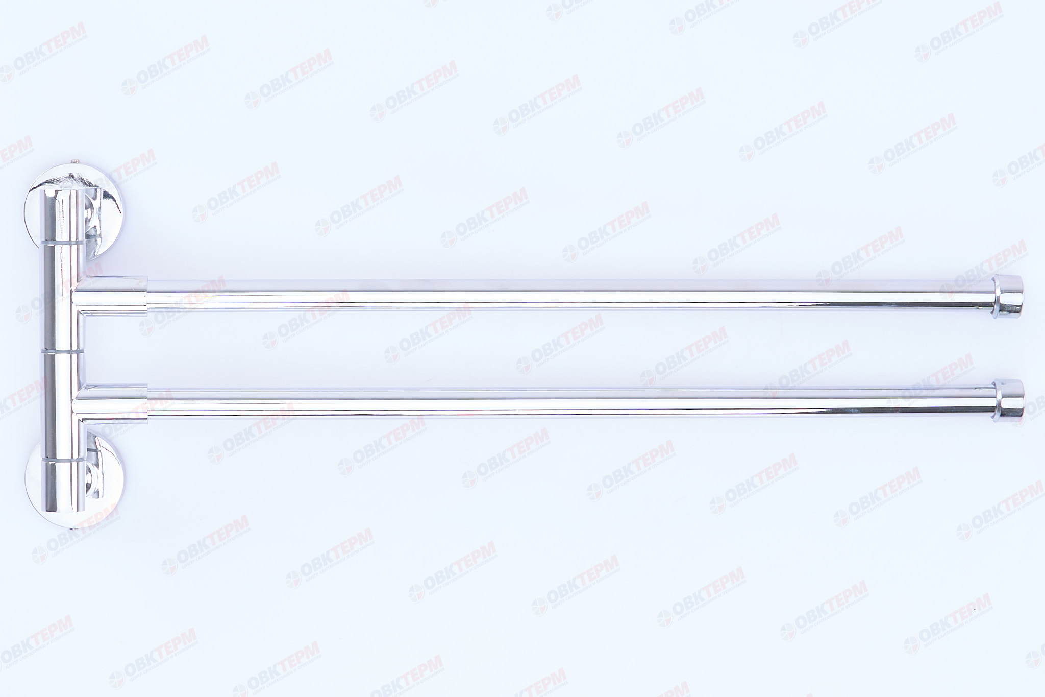 Полотенцедержатель поворотный (2 планки)  Z44-2  ZERIX LR112   (40 шт/ящ) - Изображение №2