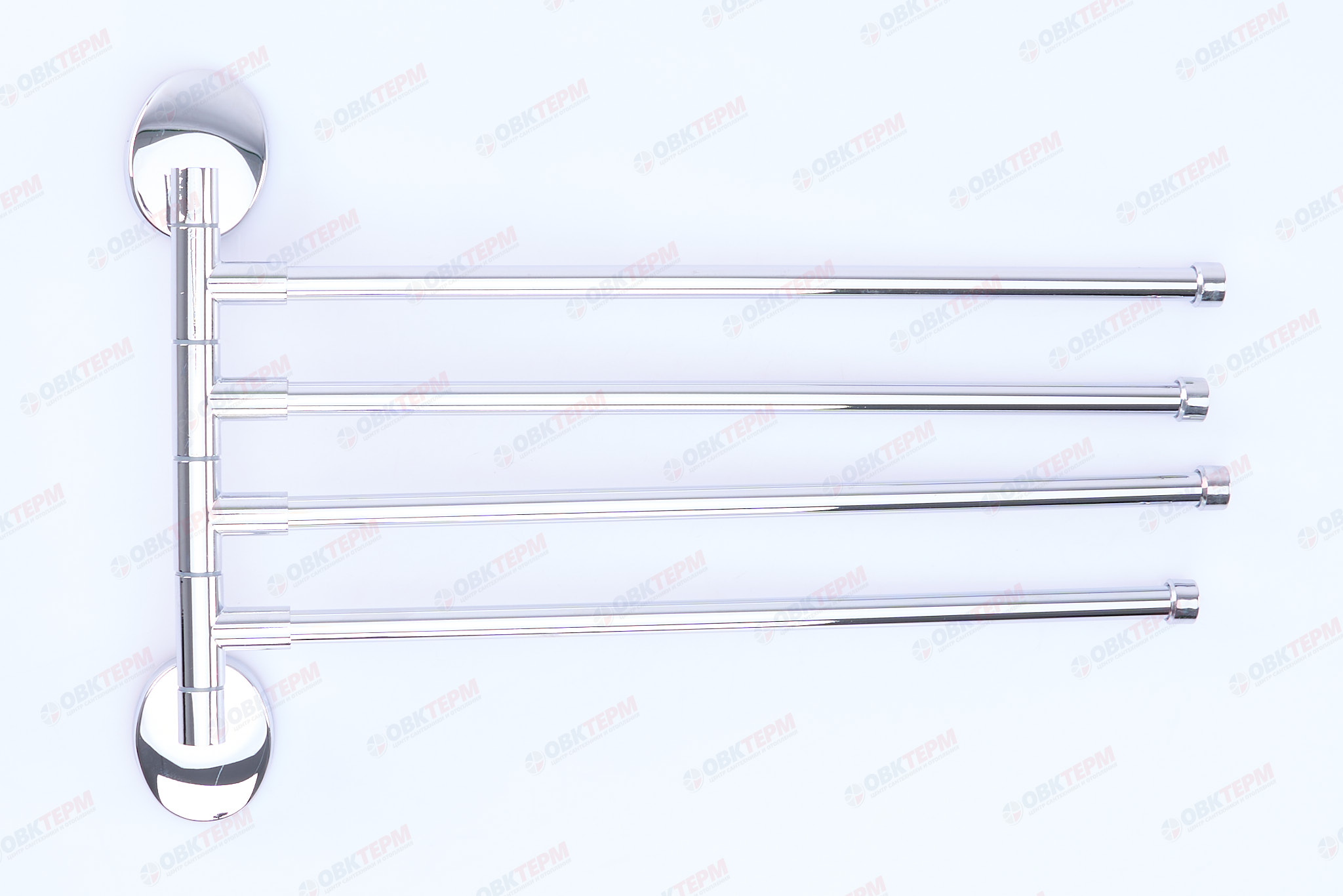 Полотенцедержатель поворотный (4 планки)  ZERIX LR3314 (Z3344)   (40 шт/ящ) - Изображение №2