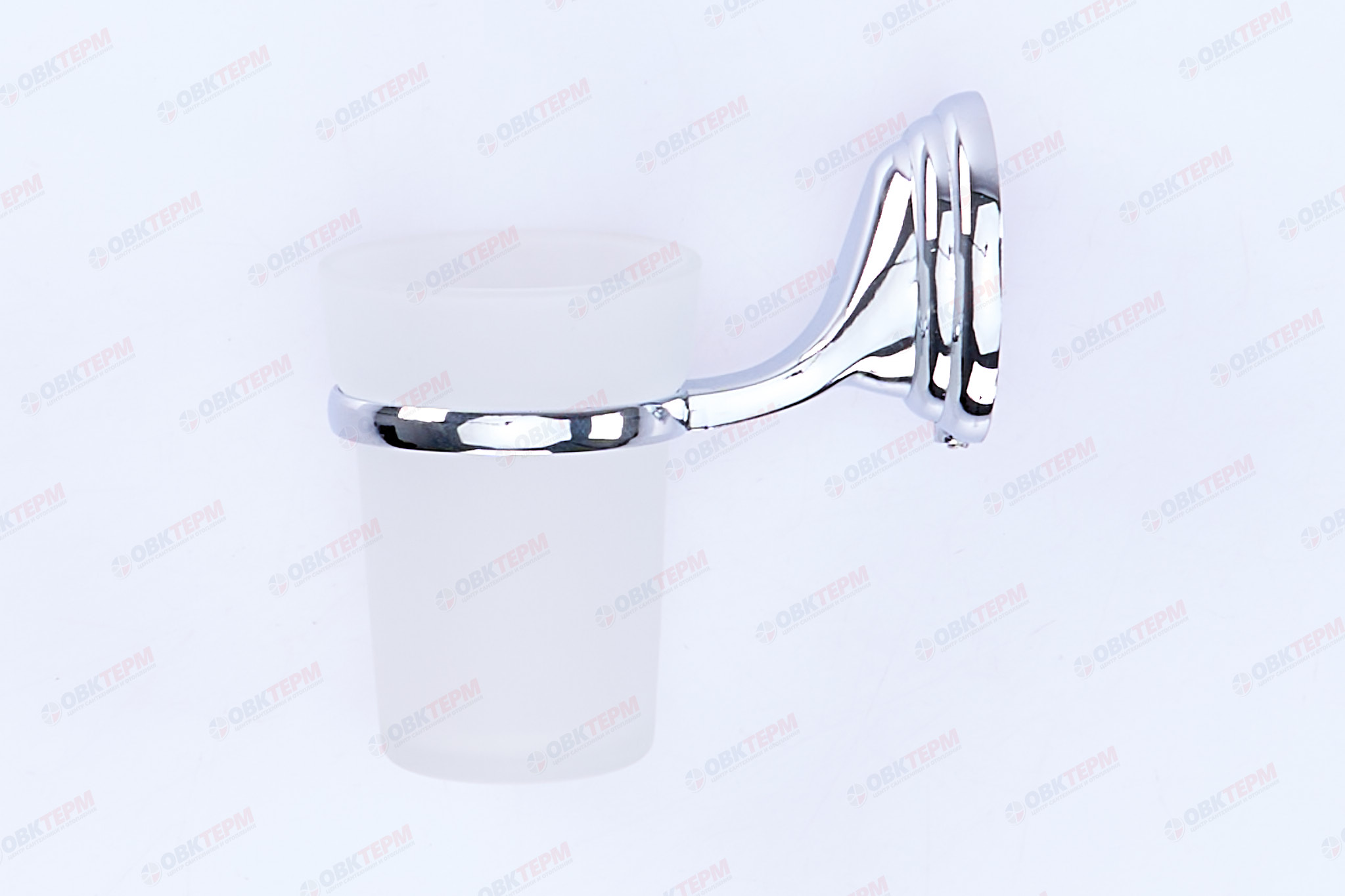 Стакан одинарный настенный  (стекло)  ZERIX LR1506 (Z1512)   (80 шт/ящ) - миниатюра №2