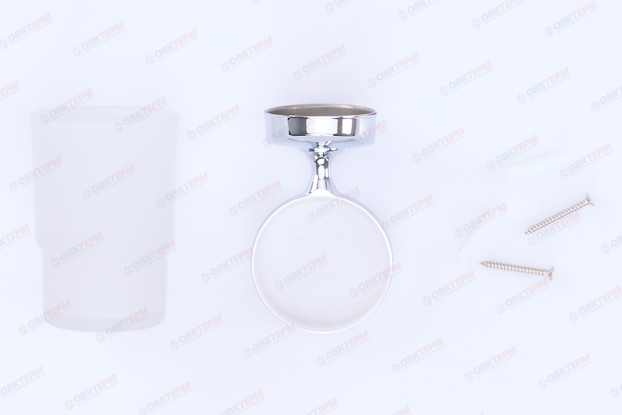 Стакан одинарный настенный  (стекло)  ZERIX  (Z3312)   LR3306    (80 шт/ящ) - миниатюра №2