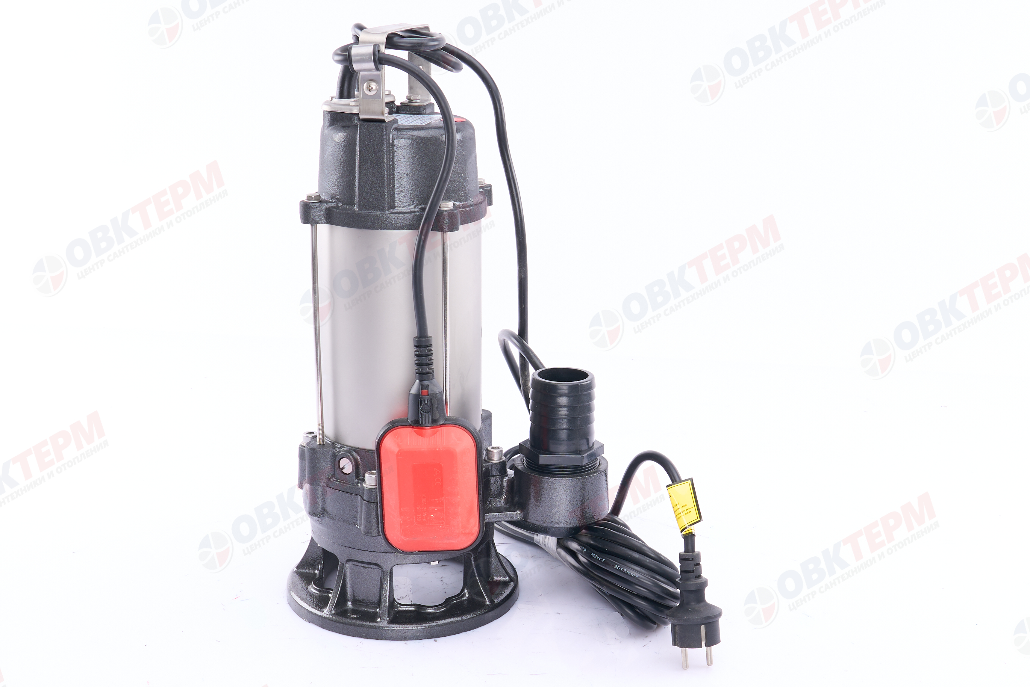 Насос фекальный  WFD 11-10-1.1GA  KOER  (1100Вт/280л.м./15м, обм.медь) - миниатюра №3